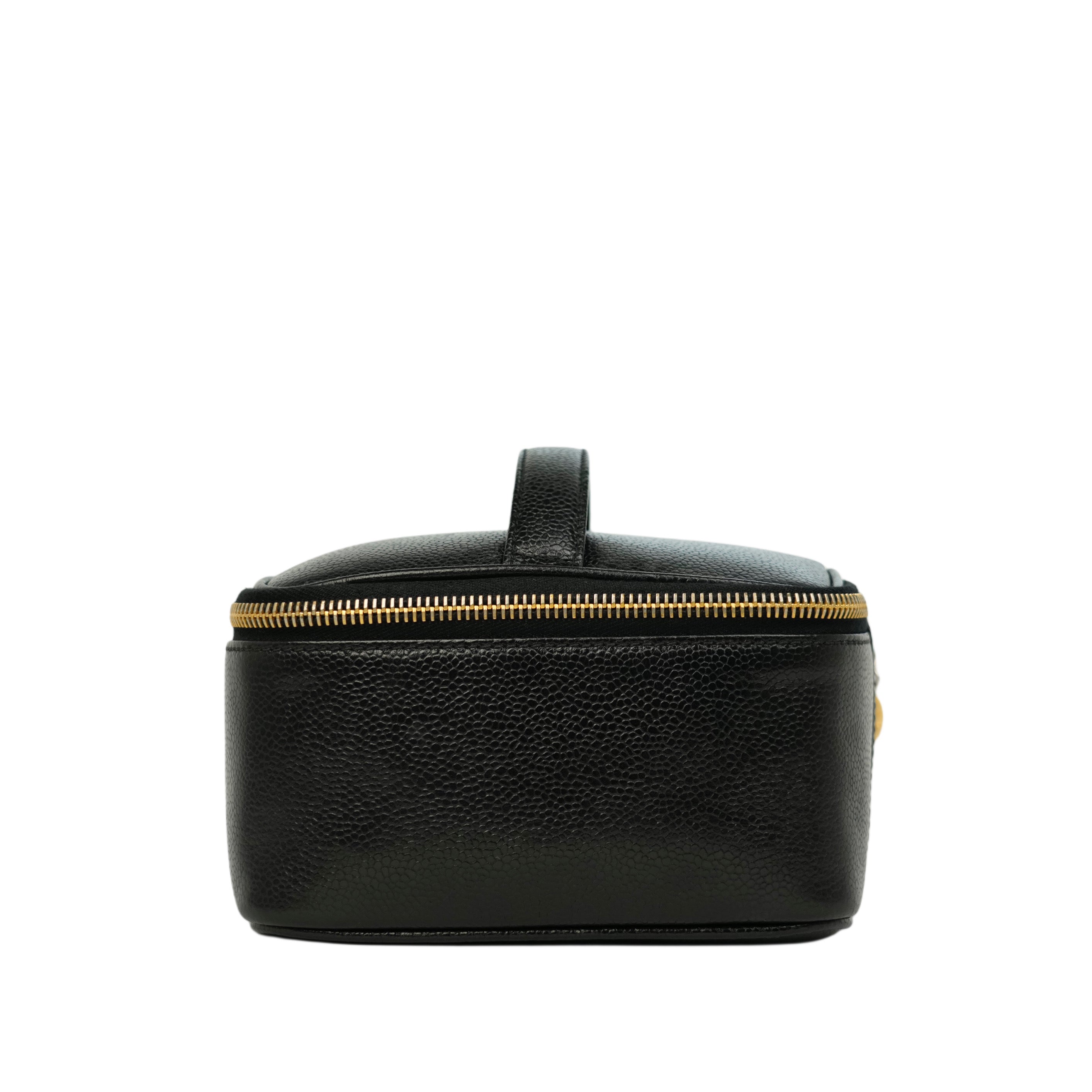 CHANEL 1996–1997 Caviar Leather Vanity Handbag
