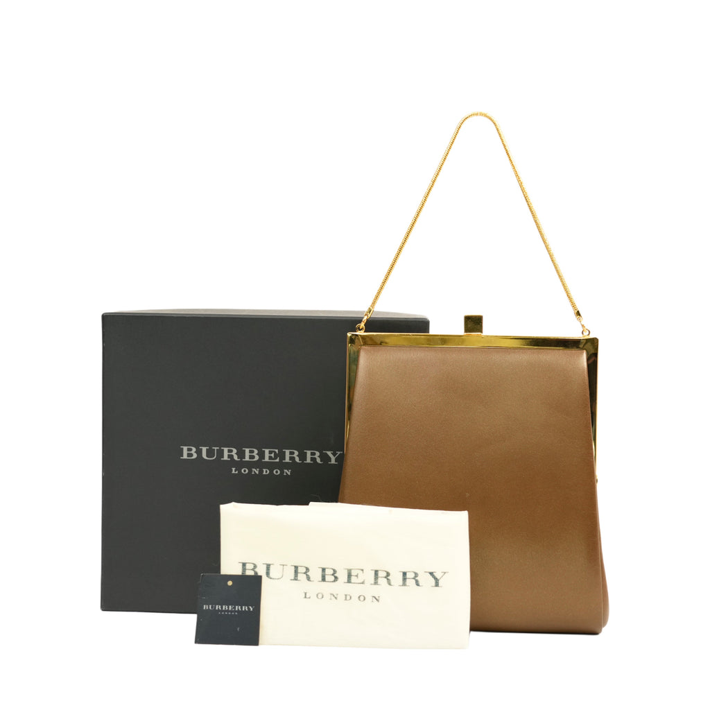 BURBERRY Clasp Handbag