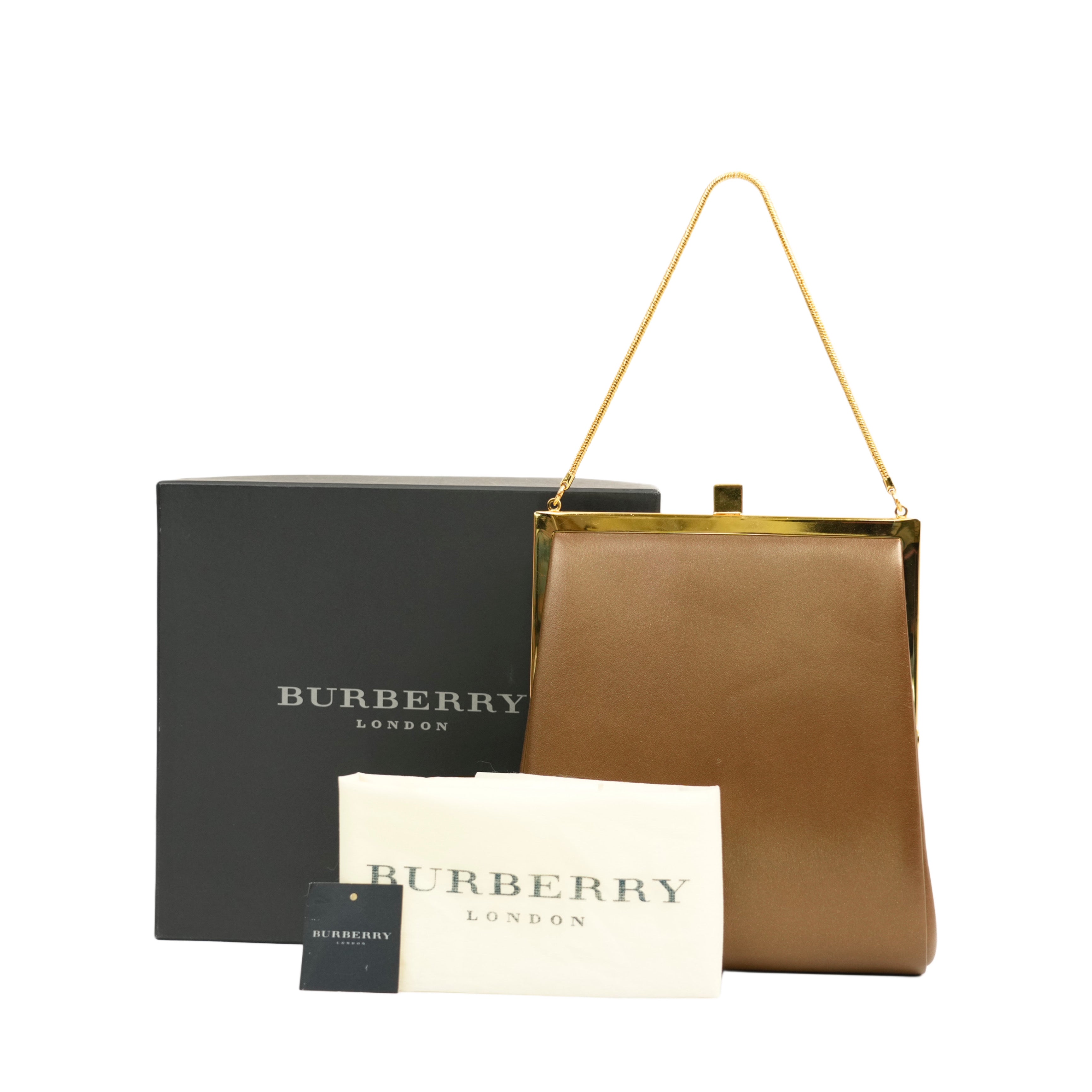 BURBERRY Clasp Handbag
