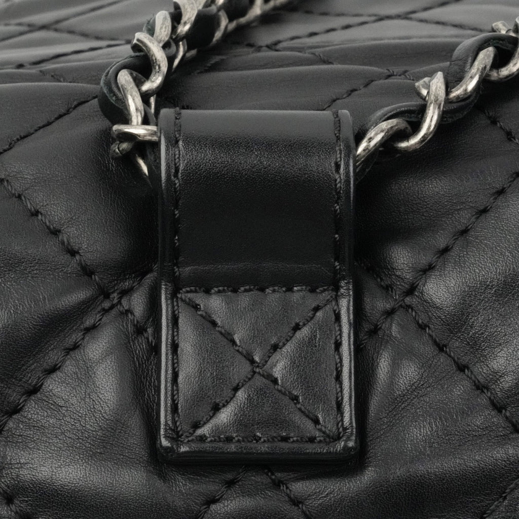 CHANEL 2012-2013 Matelassé Chain Lambskin Backpack