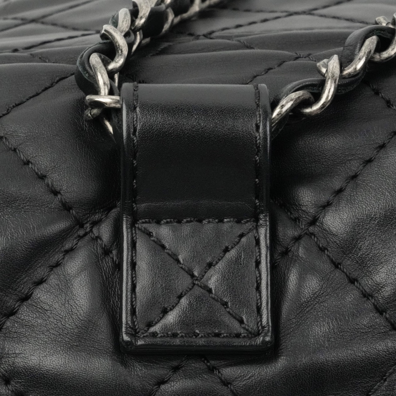 CHANEL 2012-2013 Matelassé Chain Lambskin Backpack