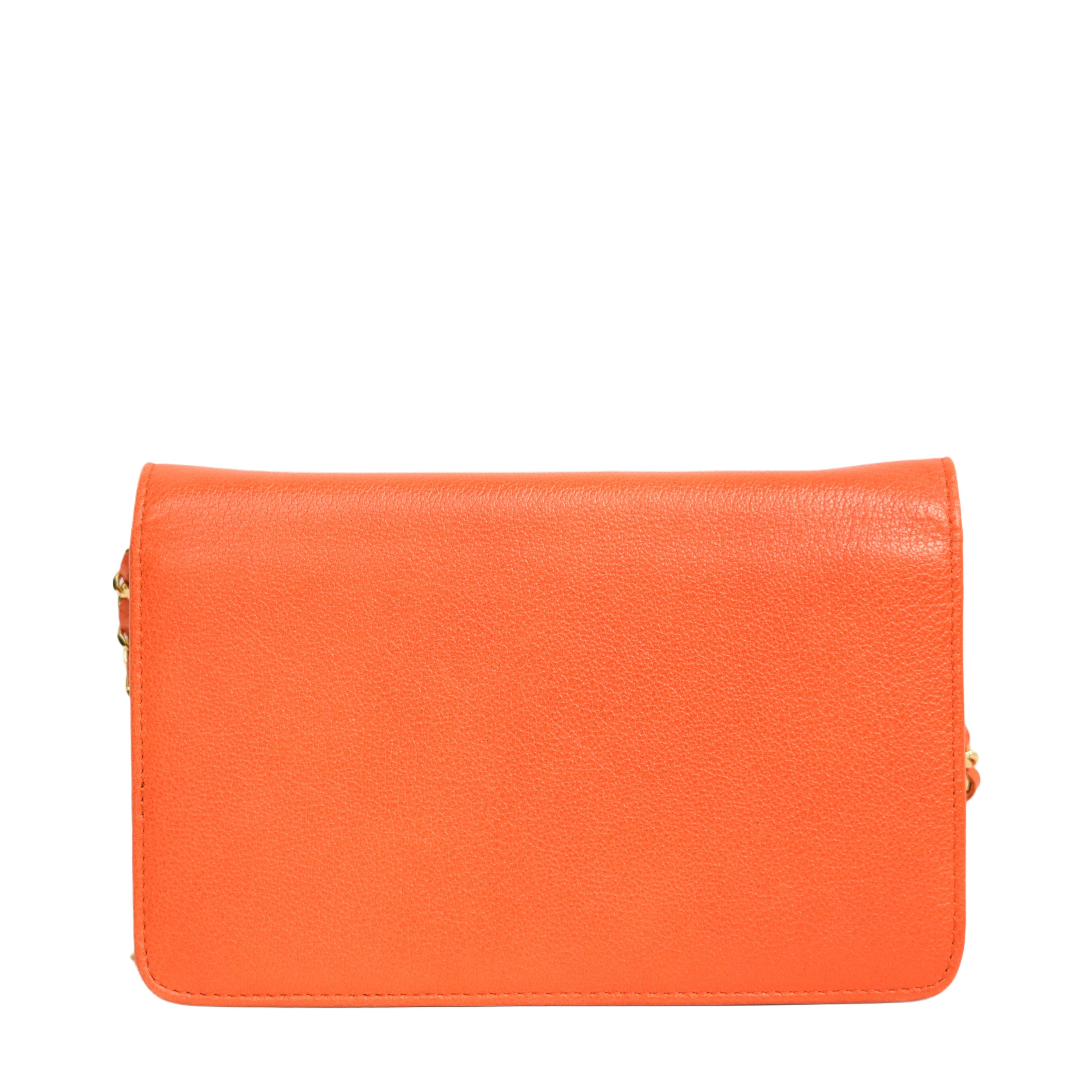 CHANEL 2011 Camellia Coco Mark Chain Wallet