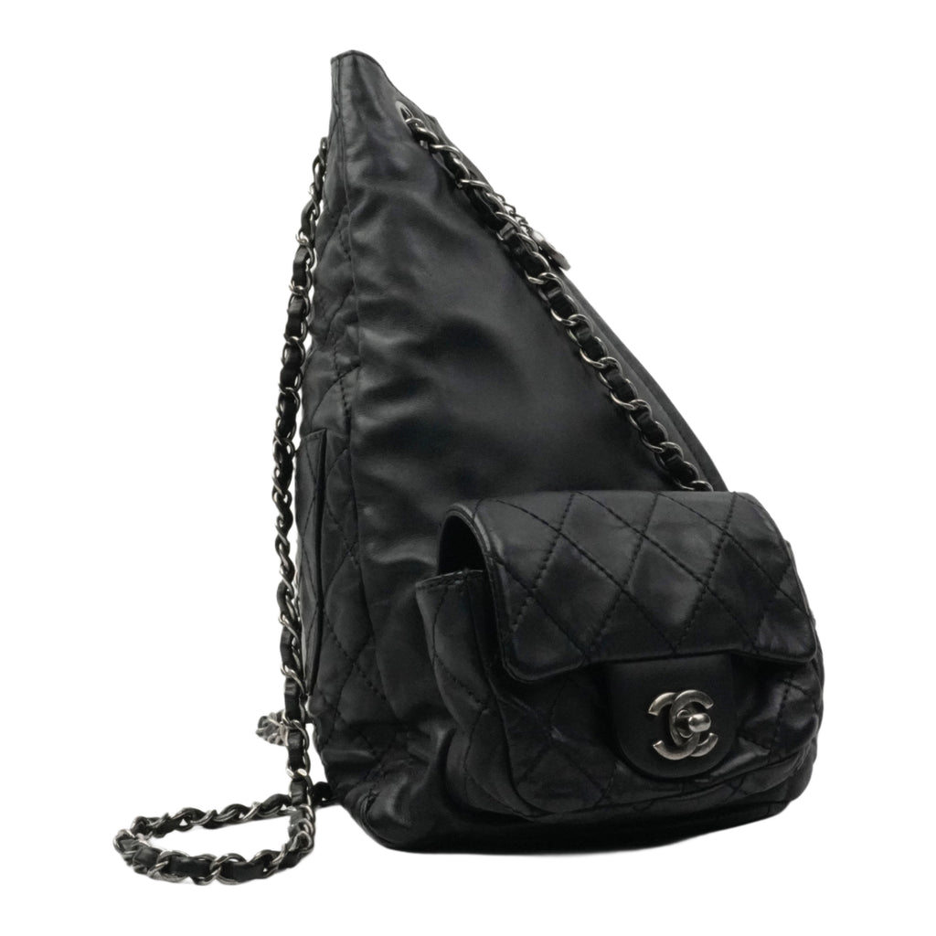 CHANEL 2012-2013 Matelassé Chain Lambskin Backpack
