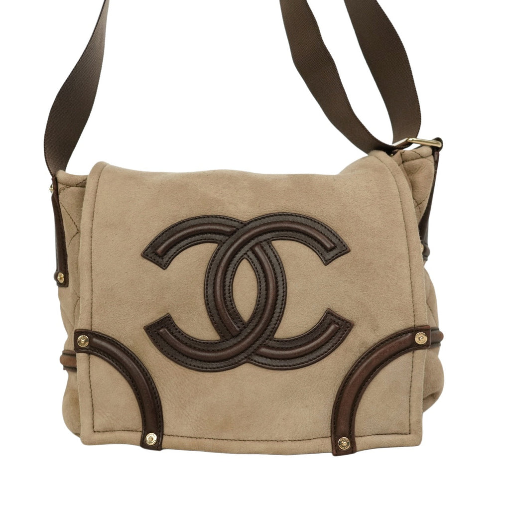 CHANEL 2005-2006 Mouton Shoulder Bag