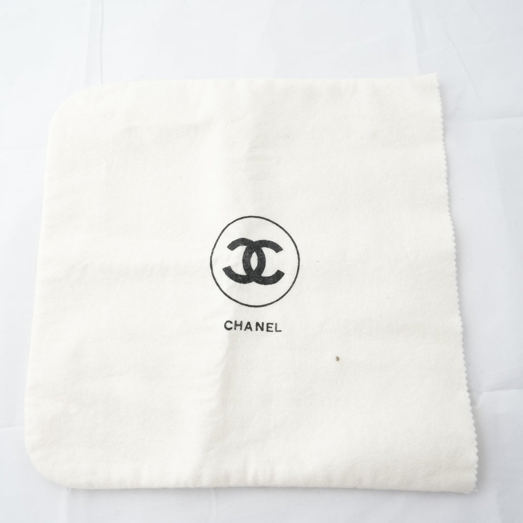 CHANEL 1989-1991 Lambskin Tassel Flap Seal Included 1st Tier W Chain Shoulder Bag