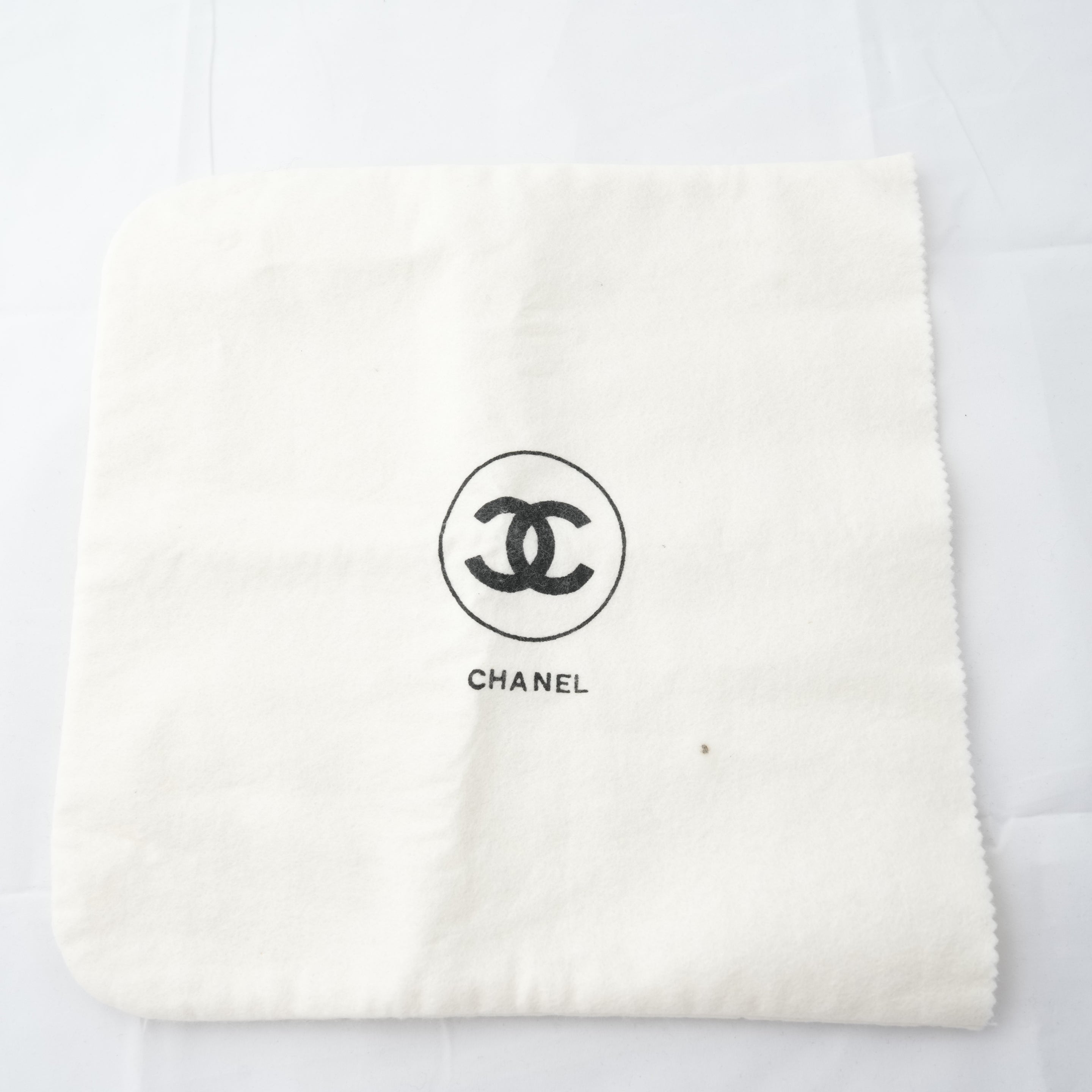 CHANEL 1989-1991 Lambskin Tassel Flap Seal Included 1st Tier W Chain Shoulder Bag