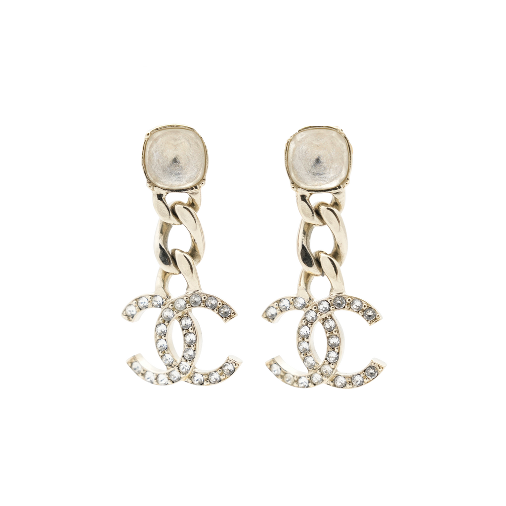 CHANEL Coco Button Earring