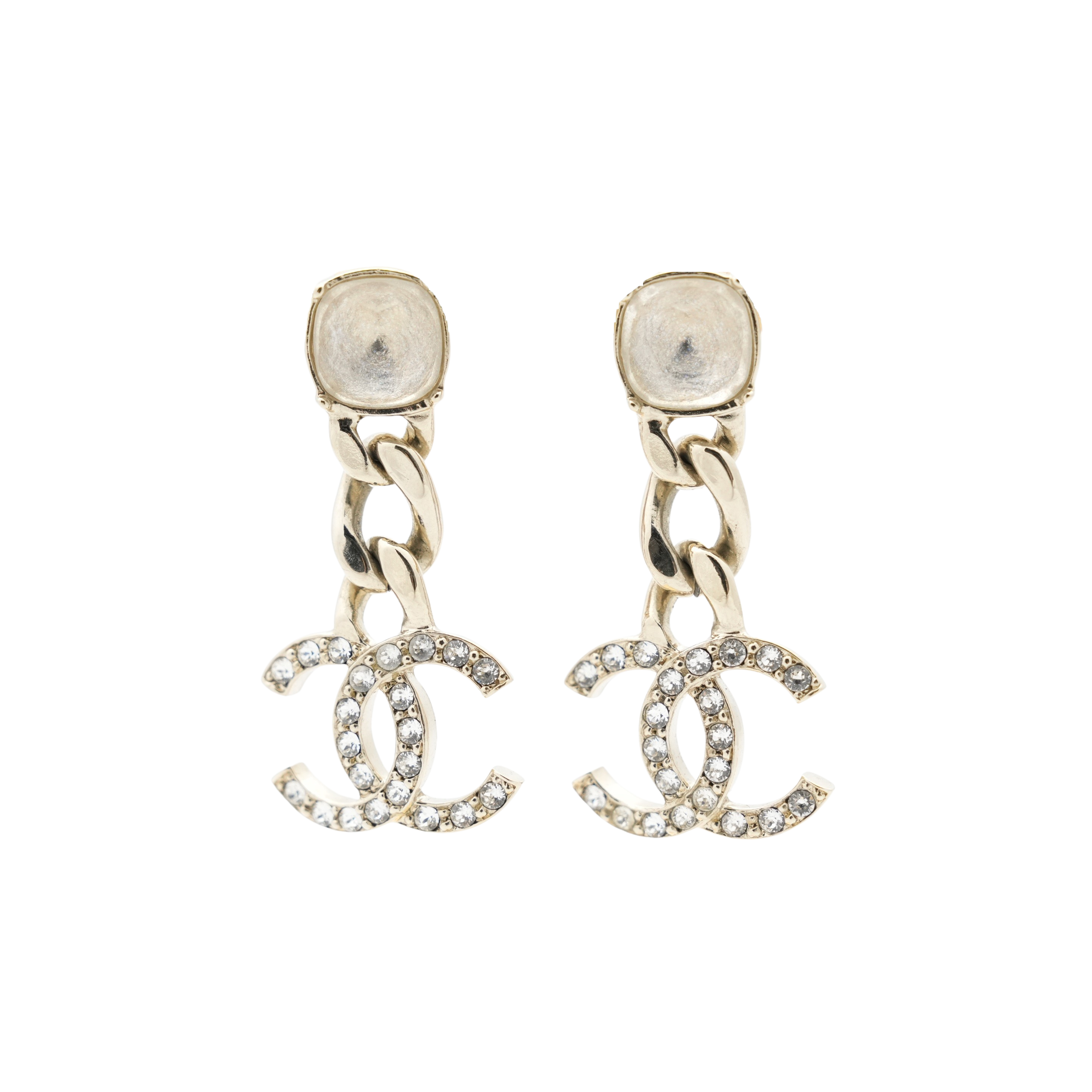 CHANEL Coco Button Earring