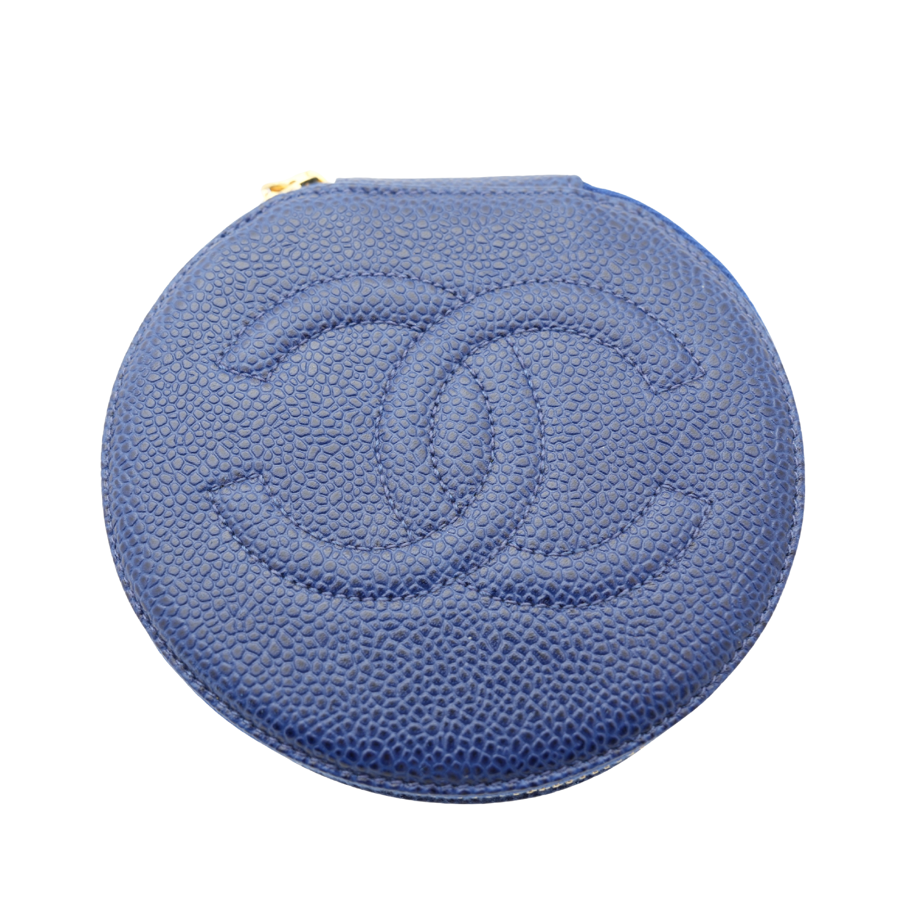 CHANEL 1994–1996 Caviar Skin Pouch Jewelry Case
