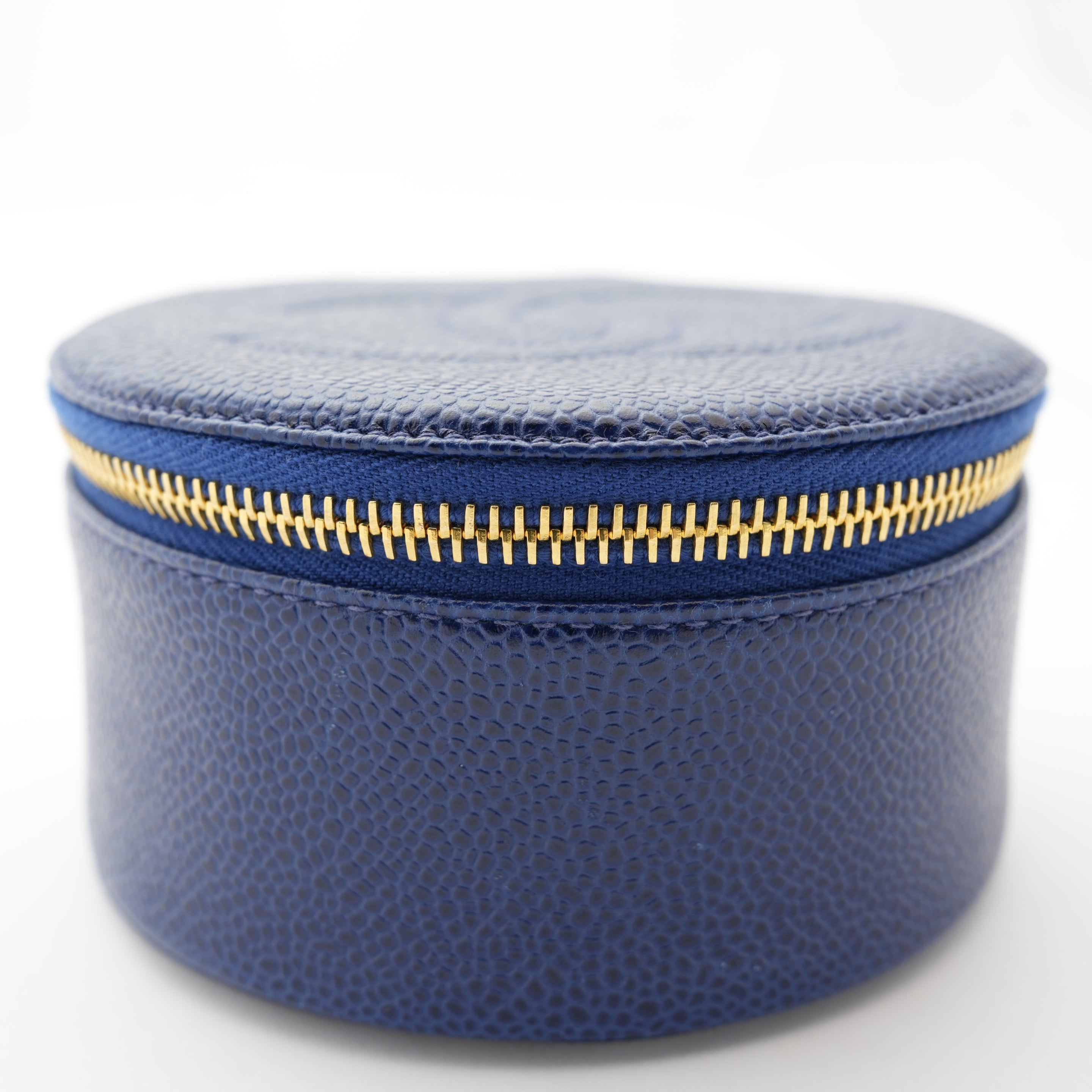 CHANEL 1994–1996 Caviar Skin Pouch Jewelry Case