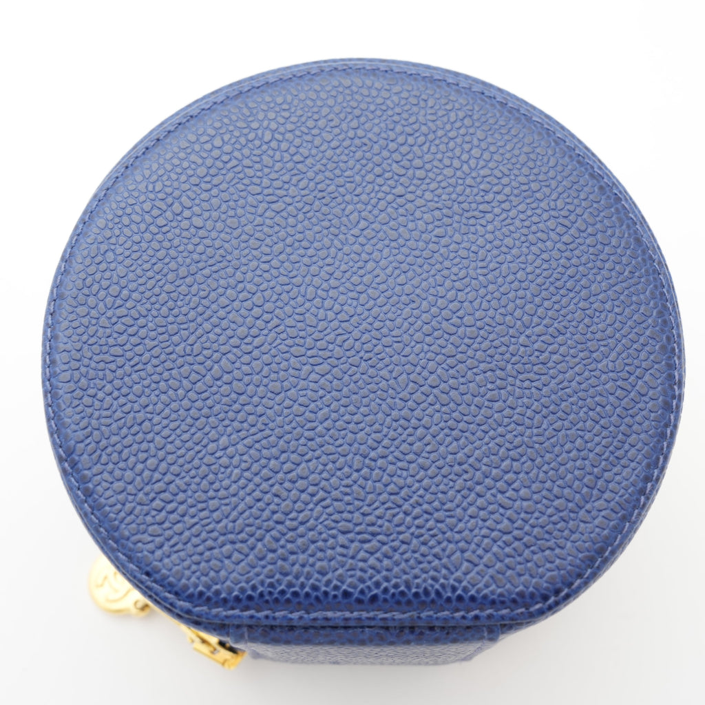 CHANEL 1994–1996 Caviar Skin Pouch Jewelry Case