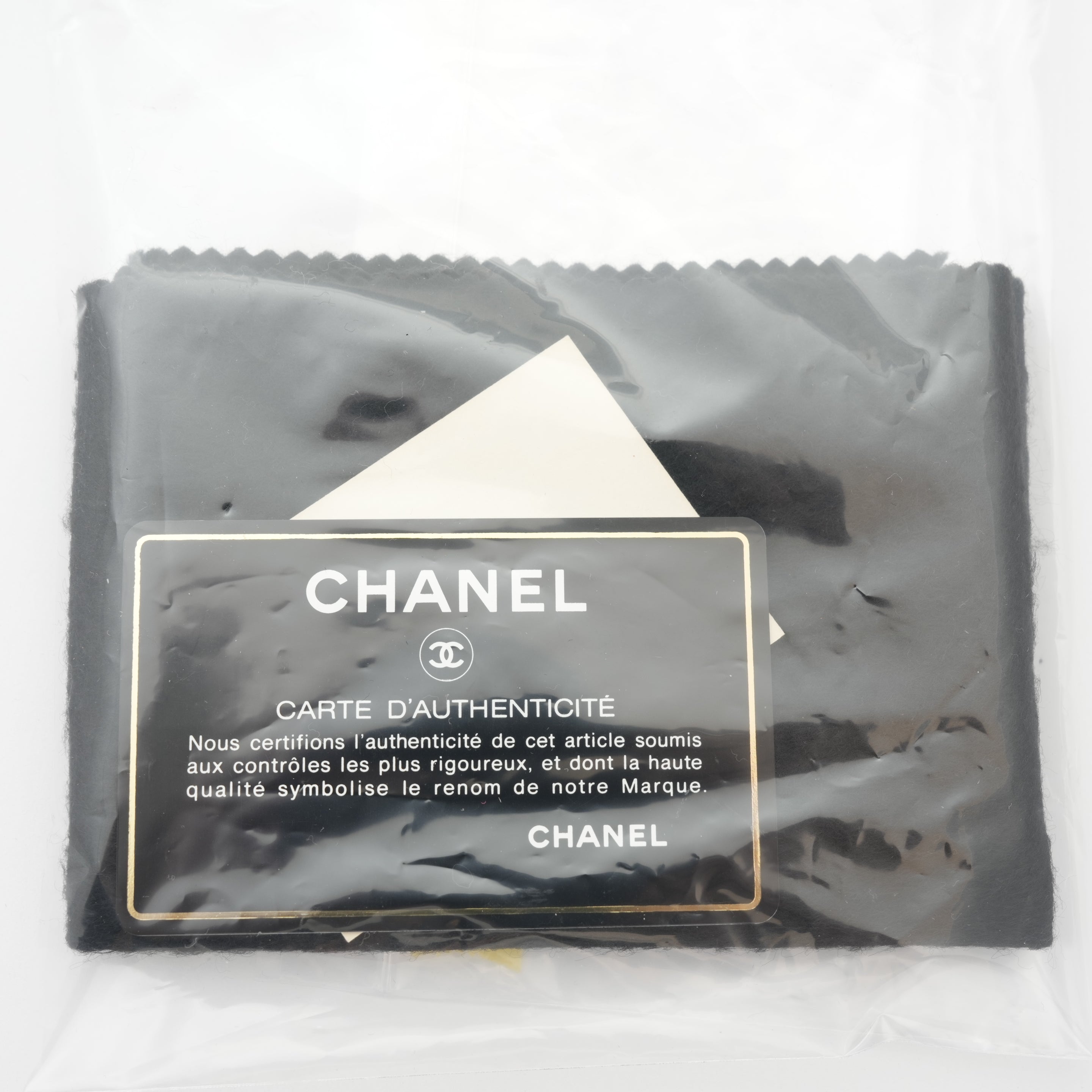 CHANEL 1994–1996 Caviar Skin Pouch Jewelry Case