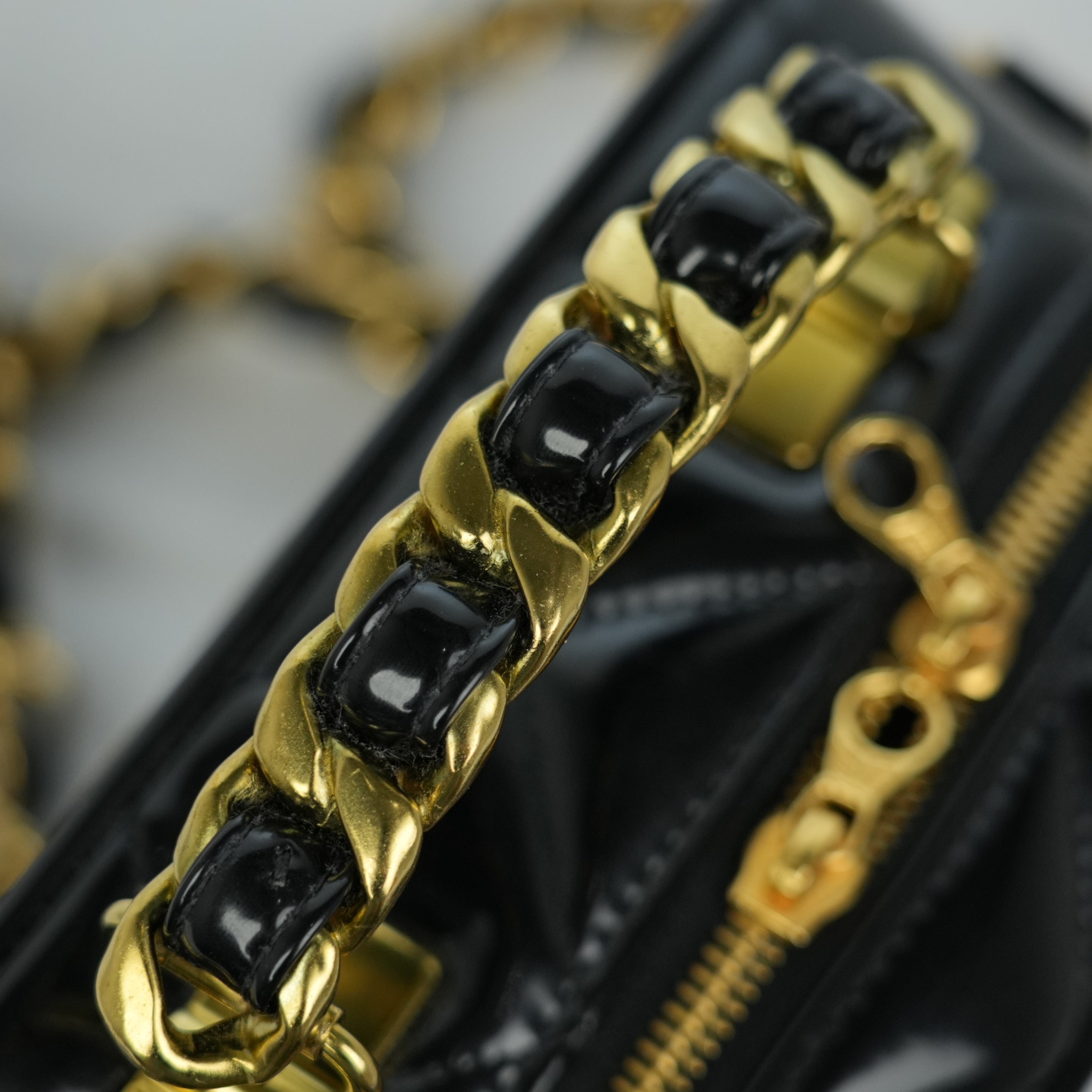CHANEL 1994–1996 Matelassé Chain Shoulder Bag