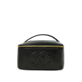 CHANEL 1996–1997 Caviar Leather Vanity Handbag