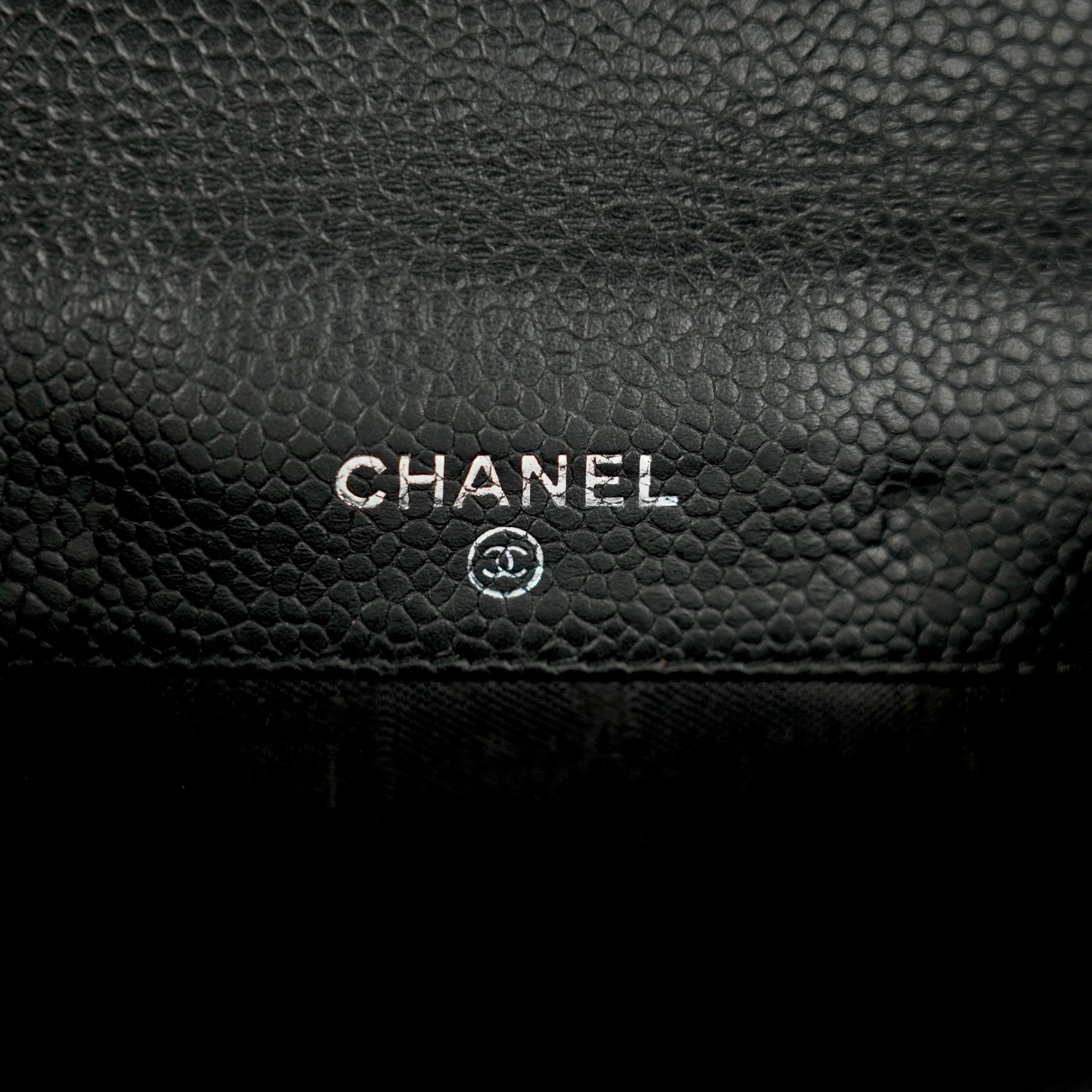 CHANEL Chocolate Bar Stitch Bi-fold Wallet