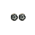 CHANEL Camellia Coco Mark Earrings