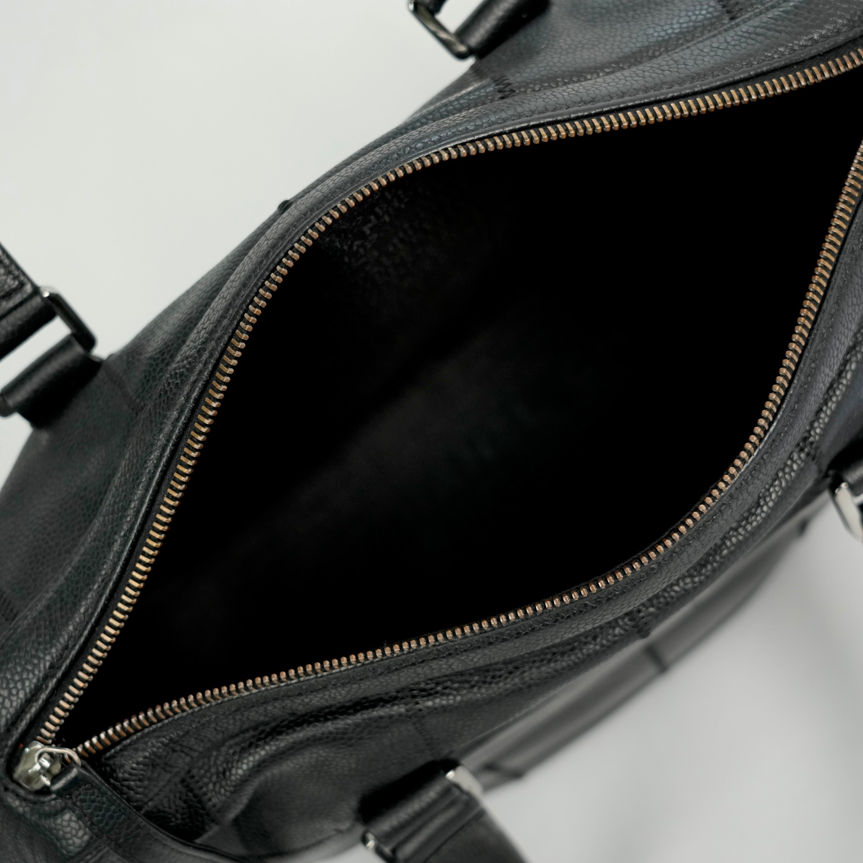 CHANEL 2005-2006 Chocolate Stitch Tote Bag/Shoulder Bag