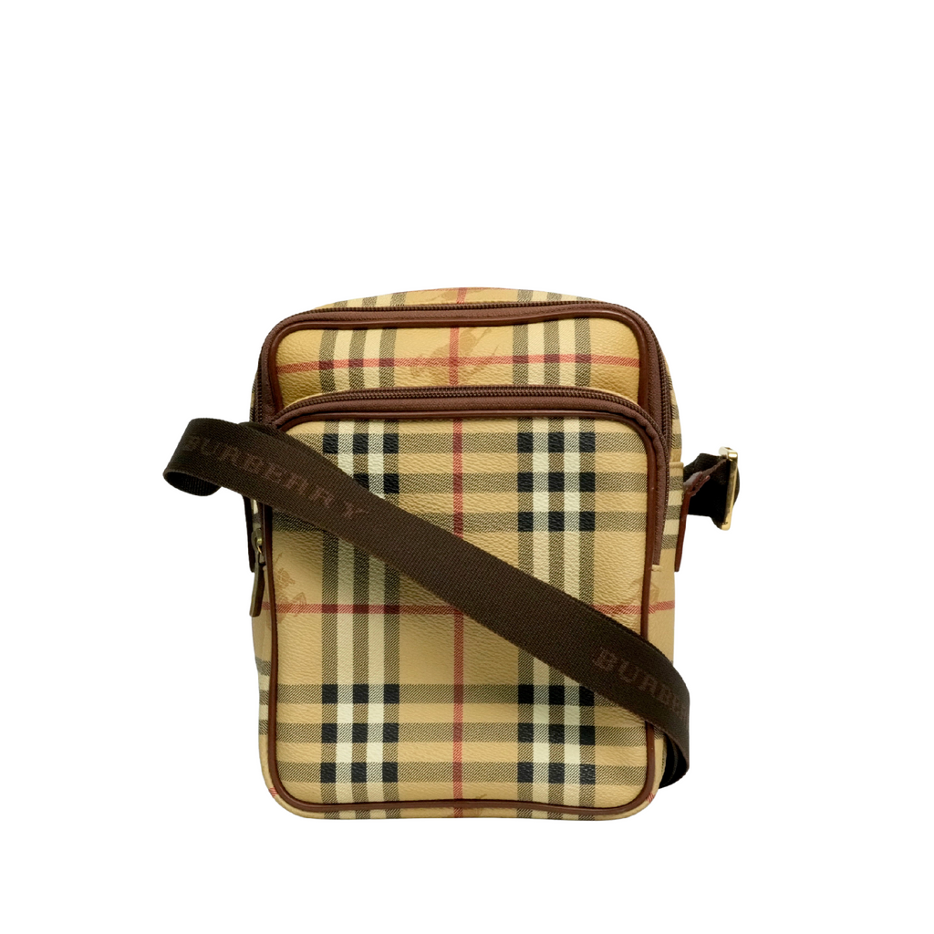 BURBERRY Nova Check Shoulder Bag
