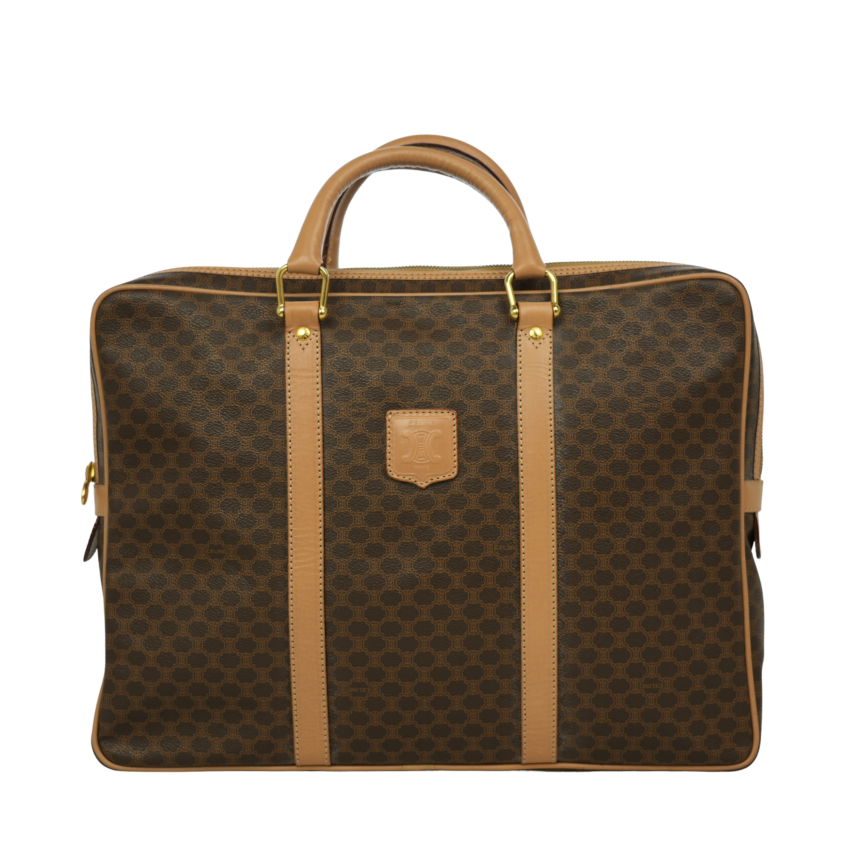 CELINE Macadam Briefcase Handbag