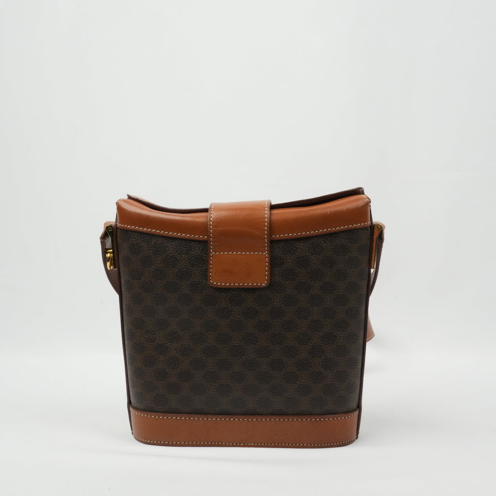 CELINE Macadam Bucket Shoulder Bag