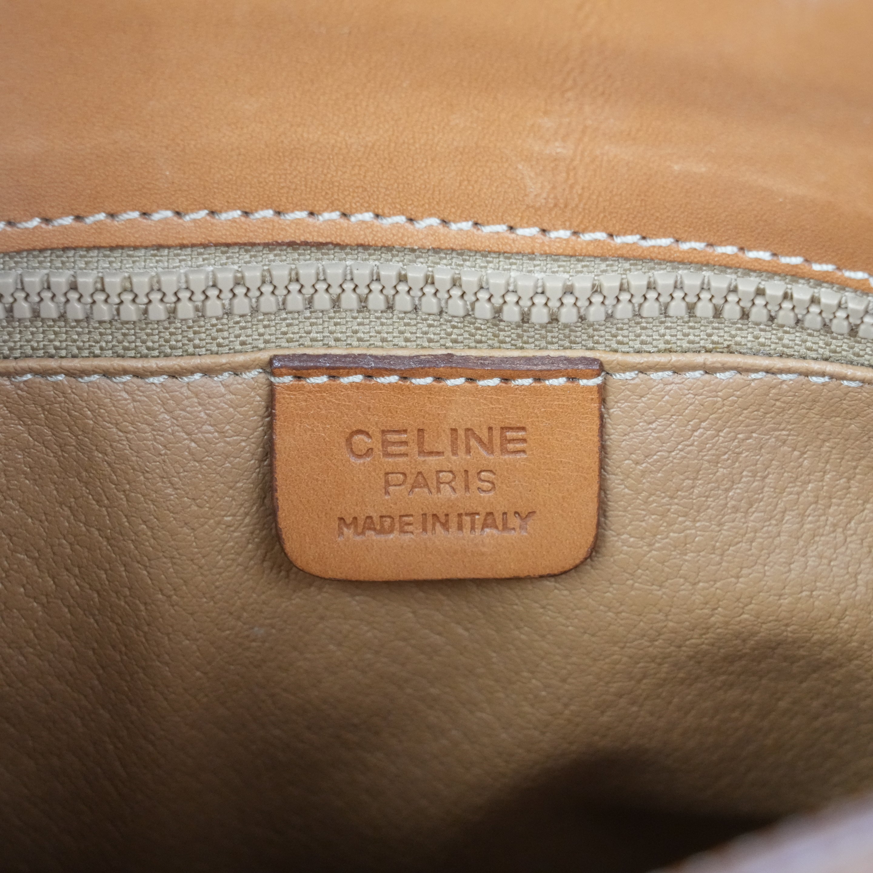 CELINE Macadam Bucket Shoulder Bag