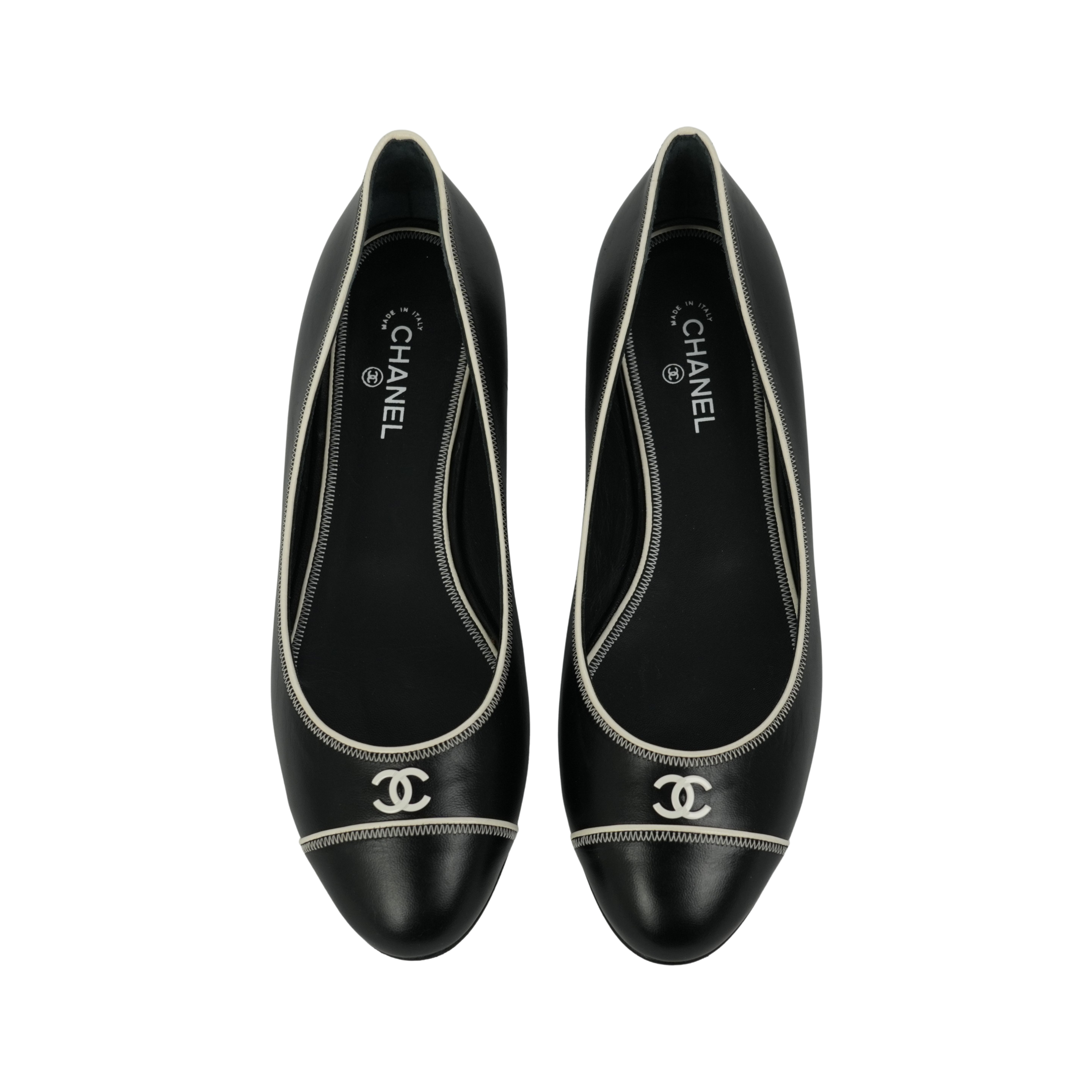 CHANEL Coco Mark Flat Pumps