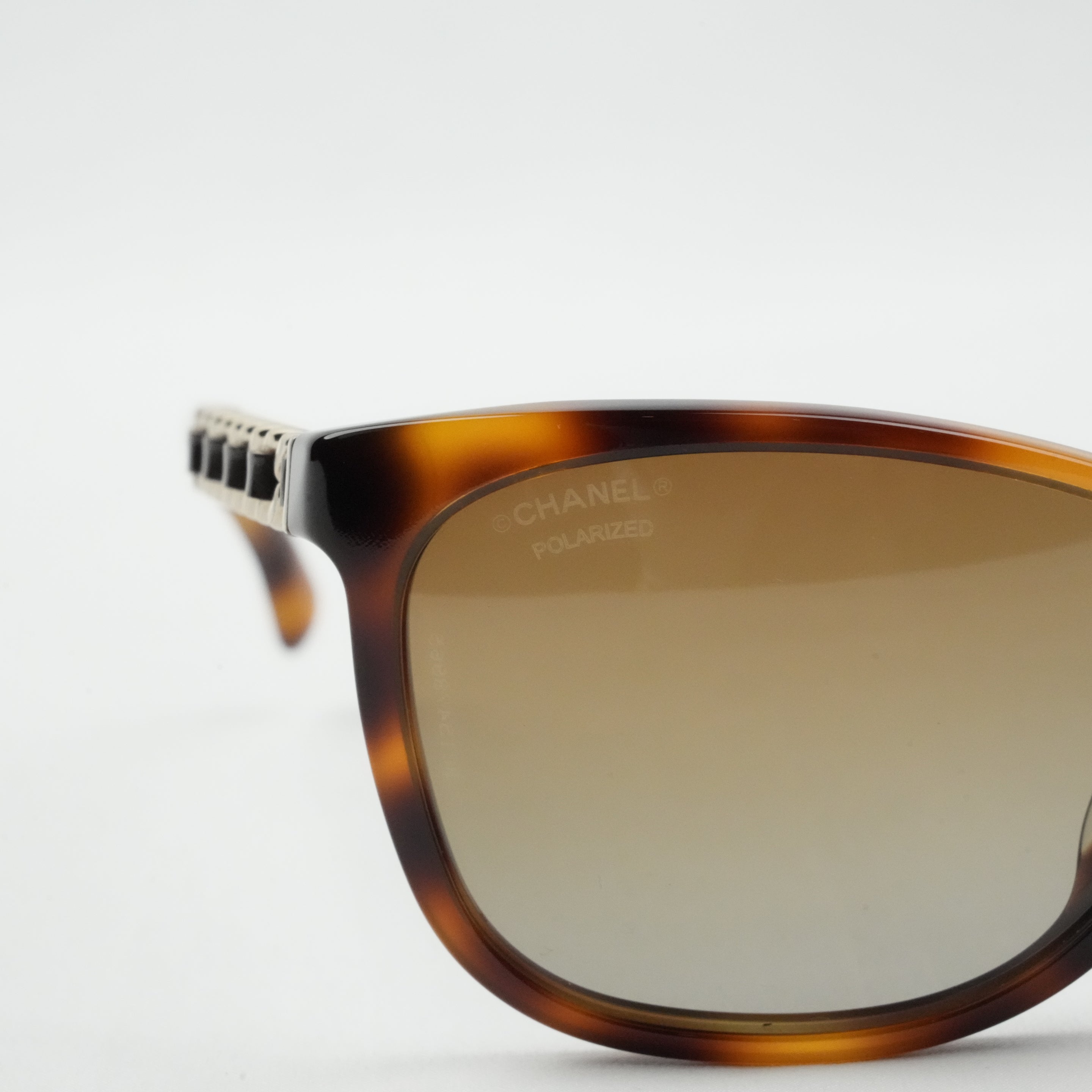 CHANEL Chain Sunglasses