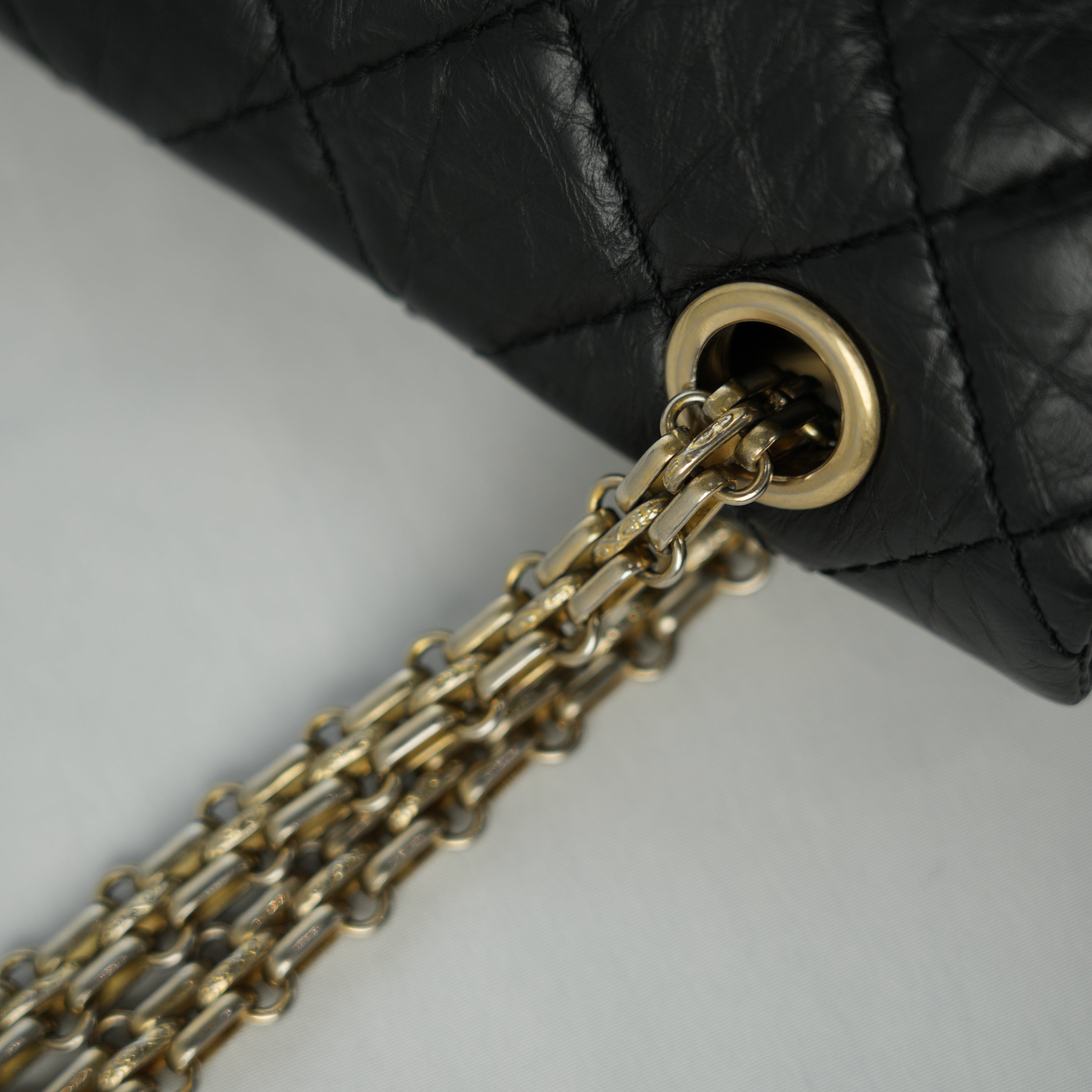 CHANEL 2008-2009 2.55 Chain Shoulder Bag