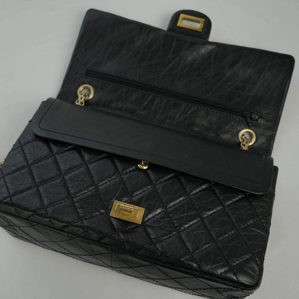 CHANEL 2008-2009 2.55 Chain Shoulder Bag
