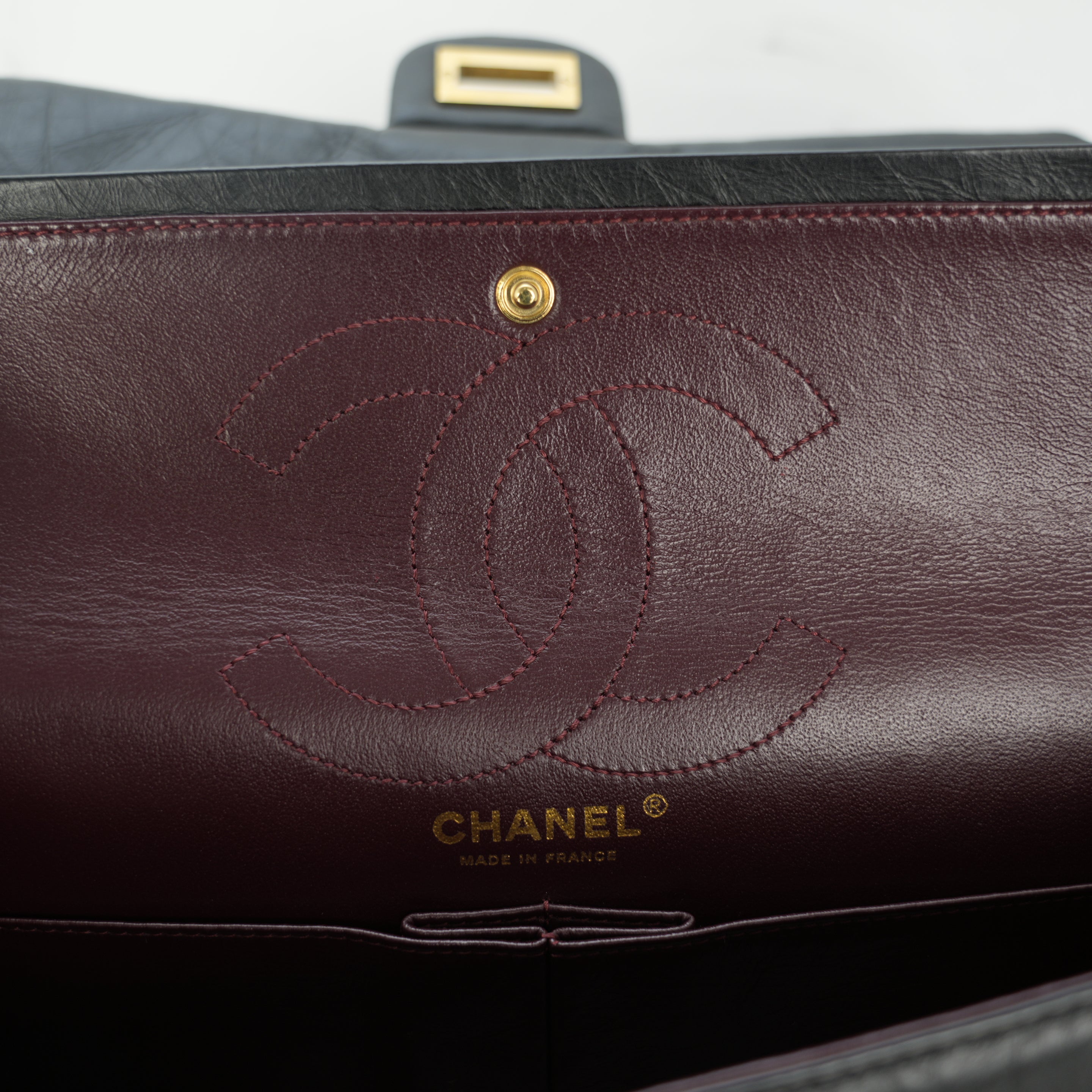 CHANEL 2008-2009 2.55 Chain Shoulder Bag