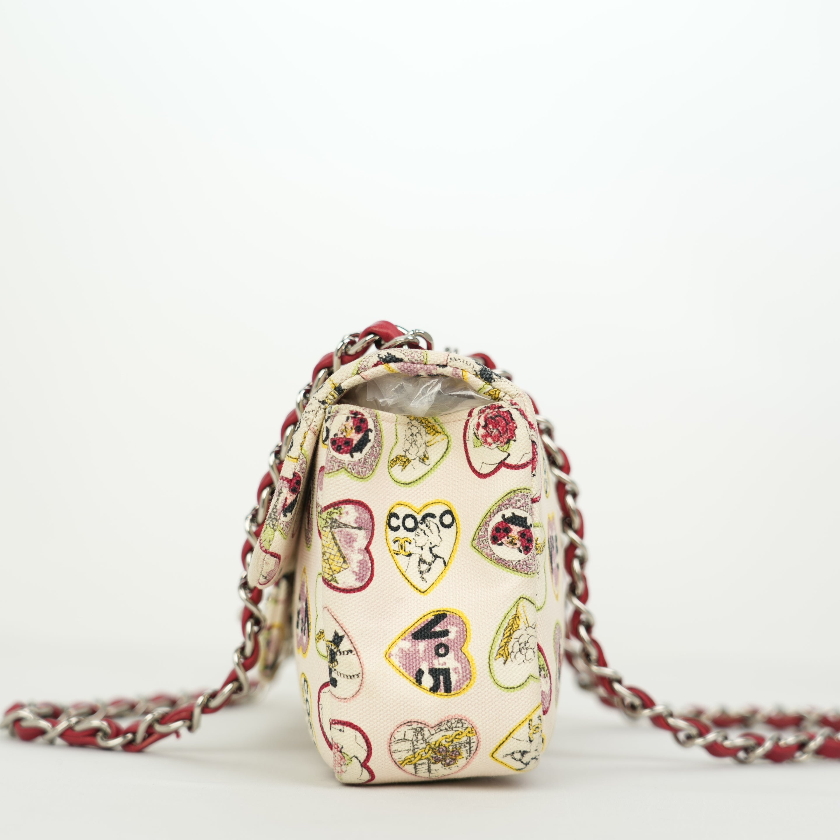 CHANEL 2005-2006 Valentine chain Shoulder Bag