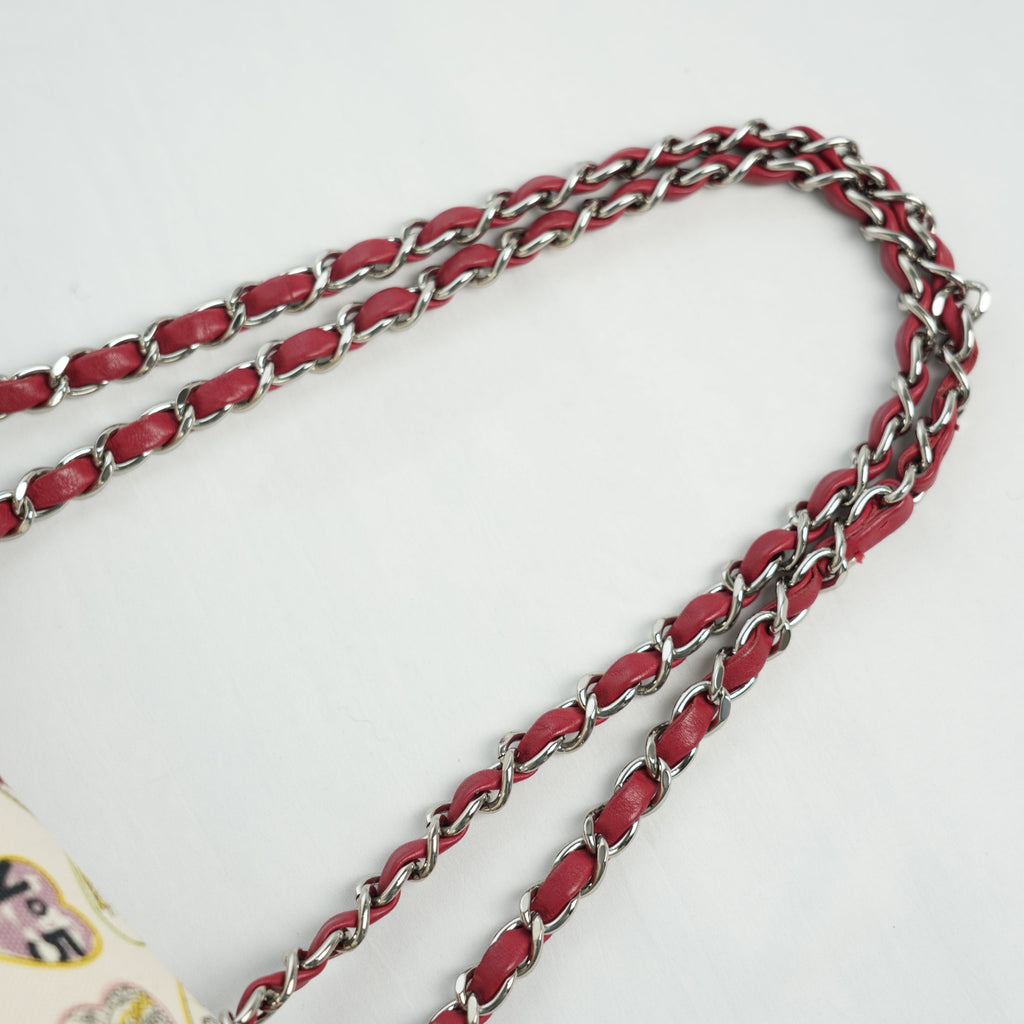 CHANEL 2005-2006 Valentine chain Shoulder Bag