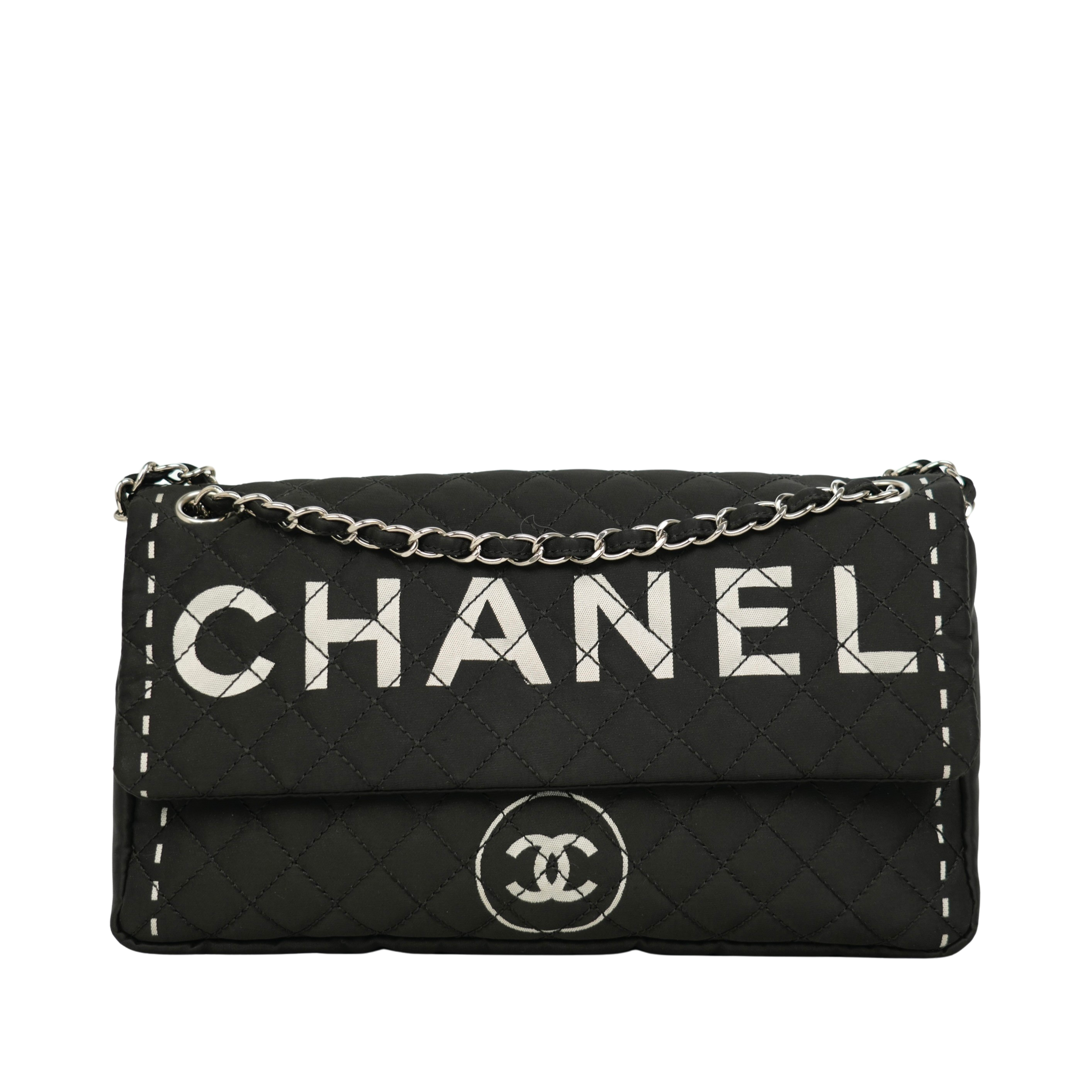 CHANEL 2008-2009 Nylon Shoulder Bag
