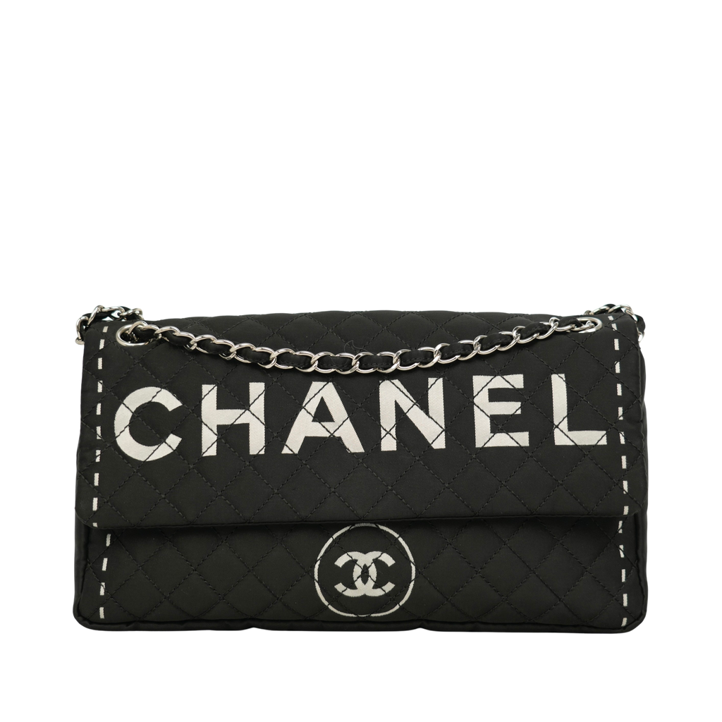 CHANEL 2008-2009 Nylon Shoulder Bag