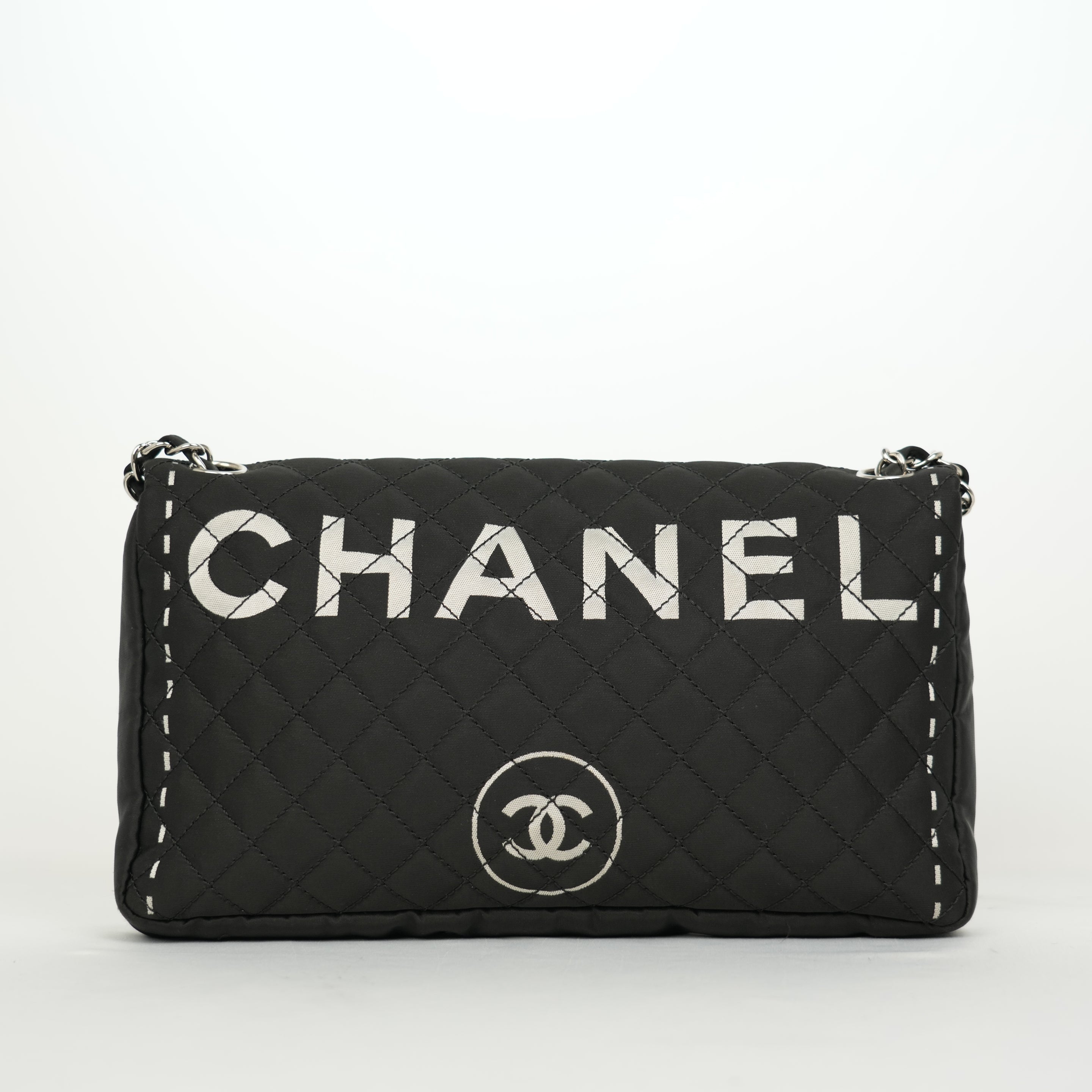 CHANEL 2008-2009 Nylon Shoulder Bag