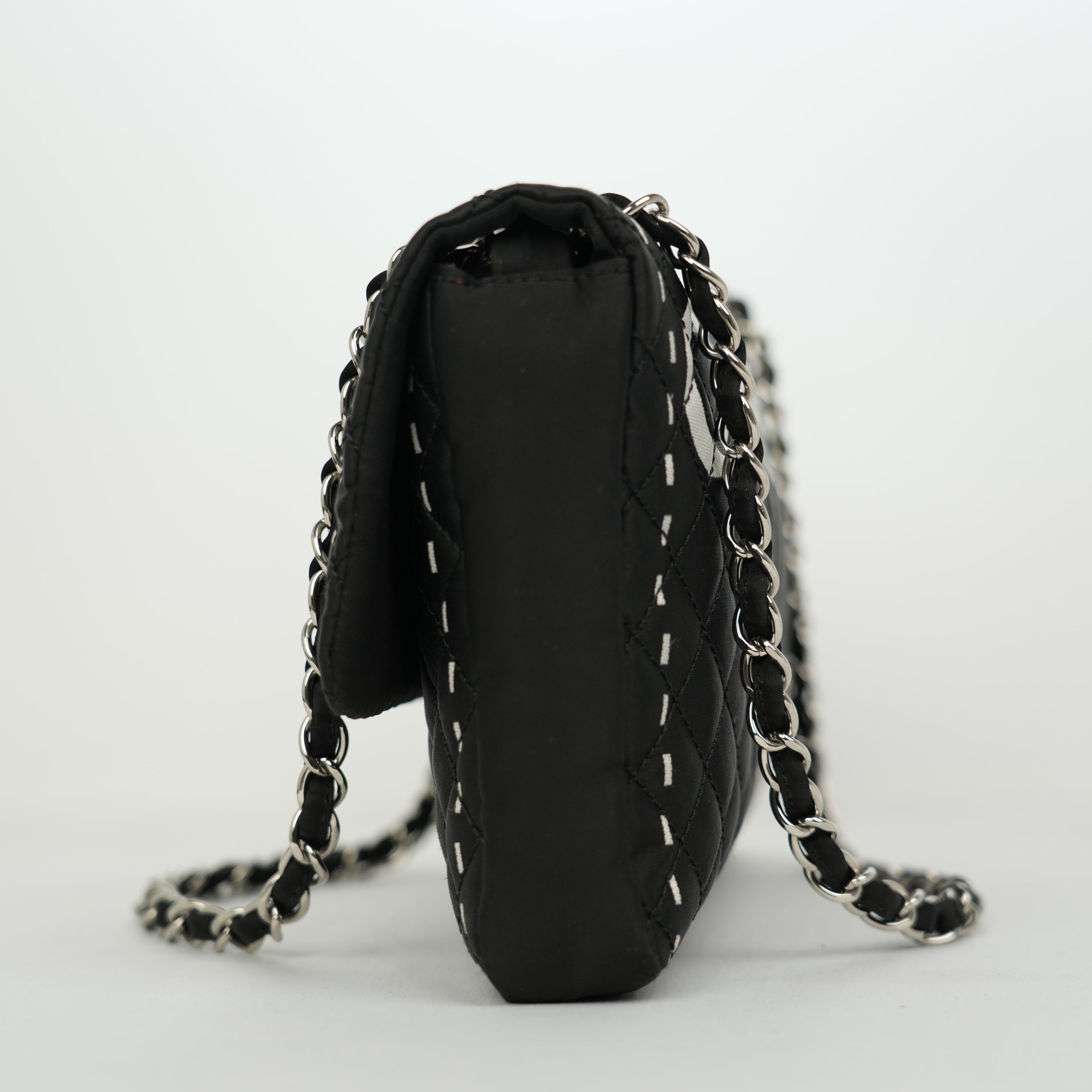 CHANEL 2008-2009 Nylon Shoulder Bag