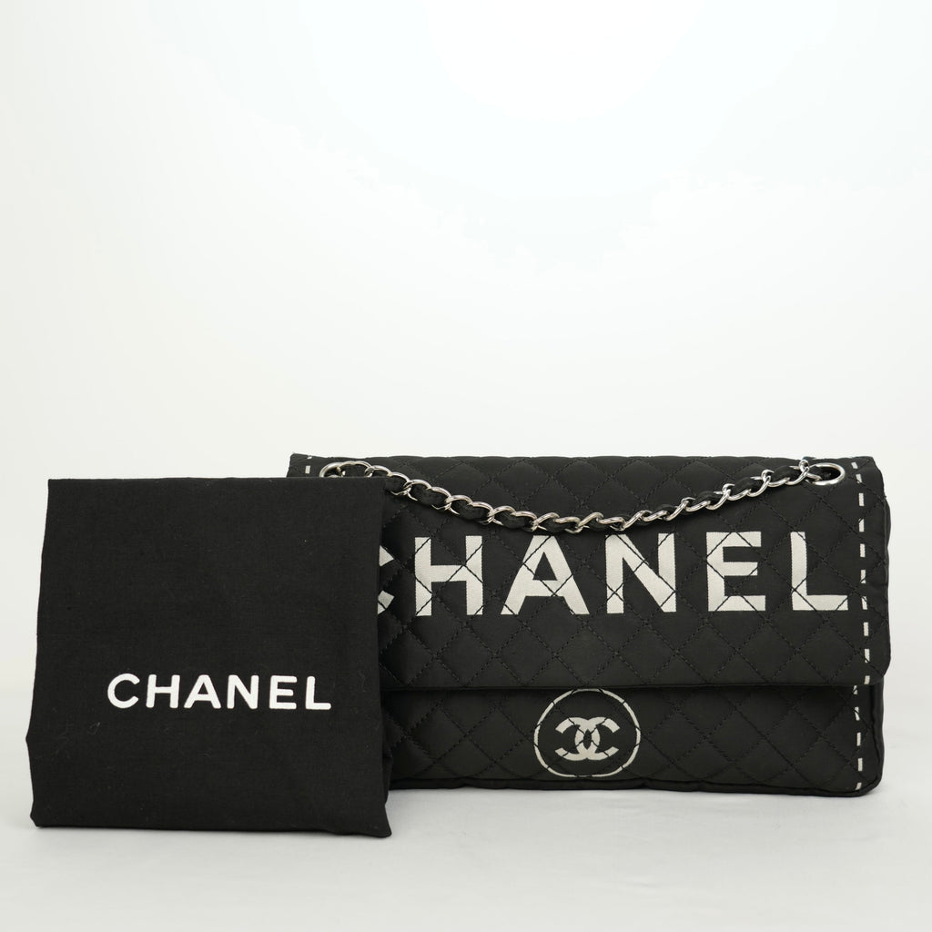 CHANEL 2008-2009 Nylon Shoulder Bag