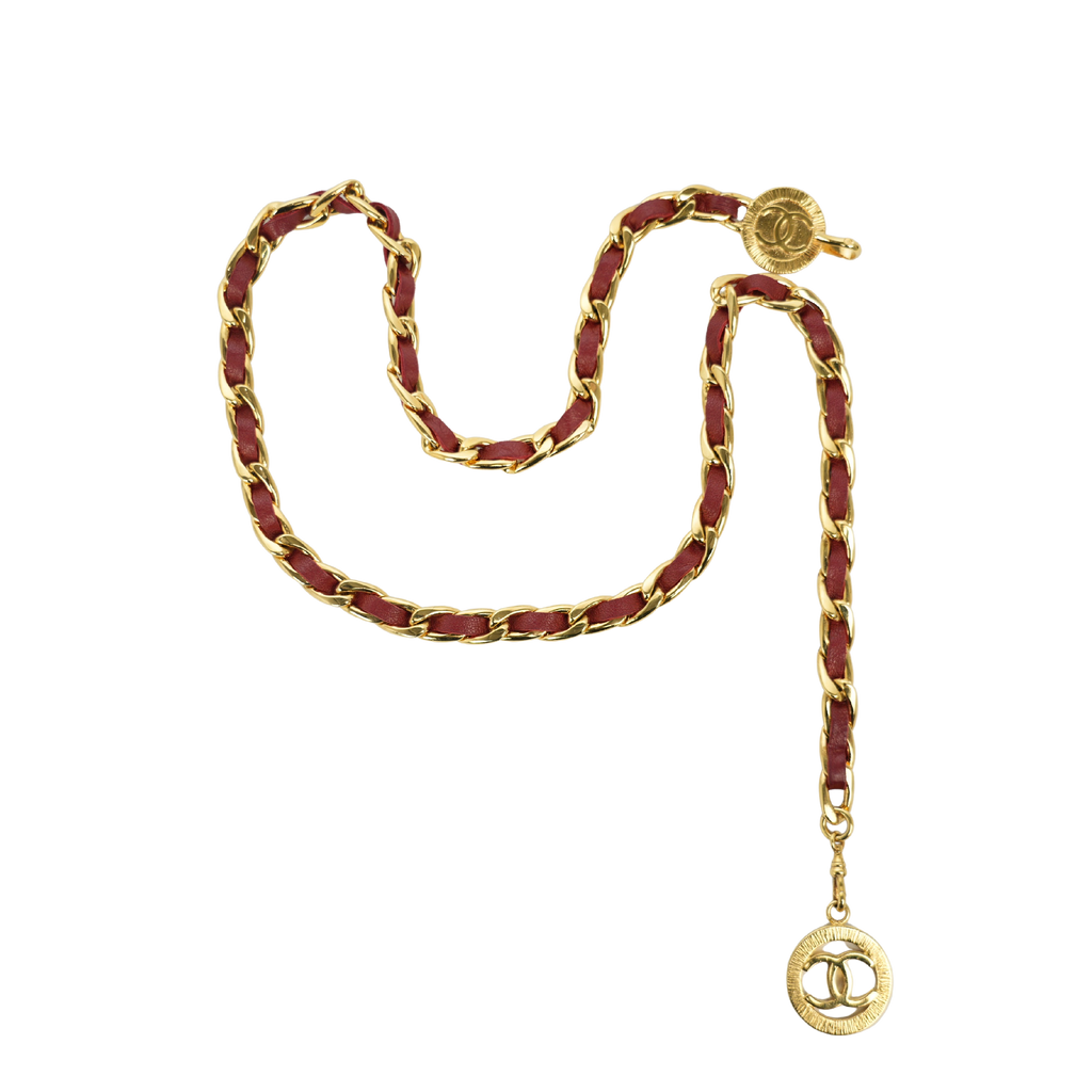 CHANEL Coco Mark Chain Belt