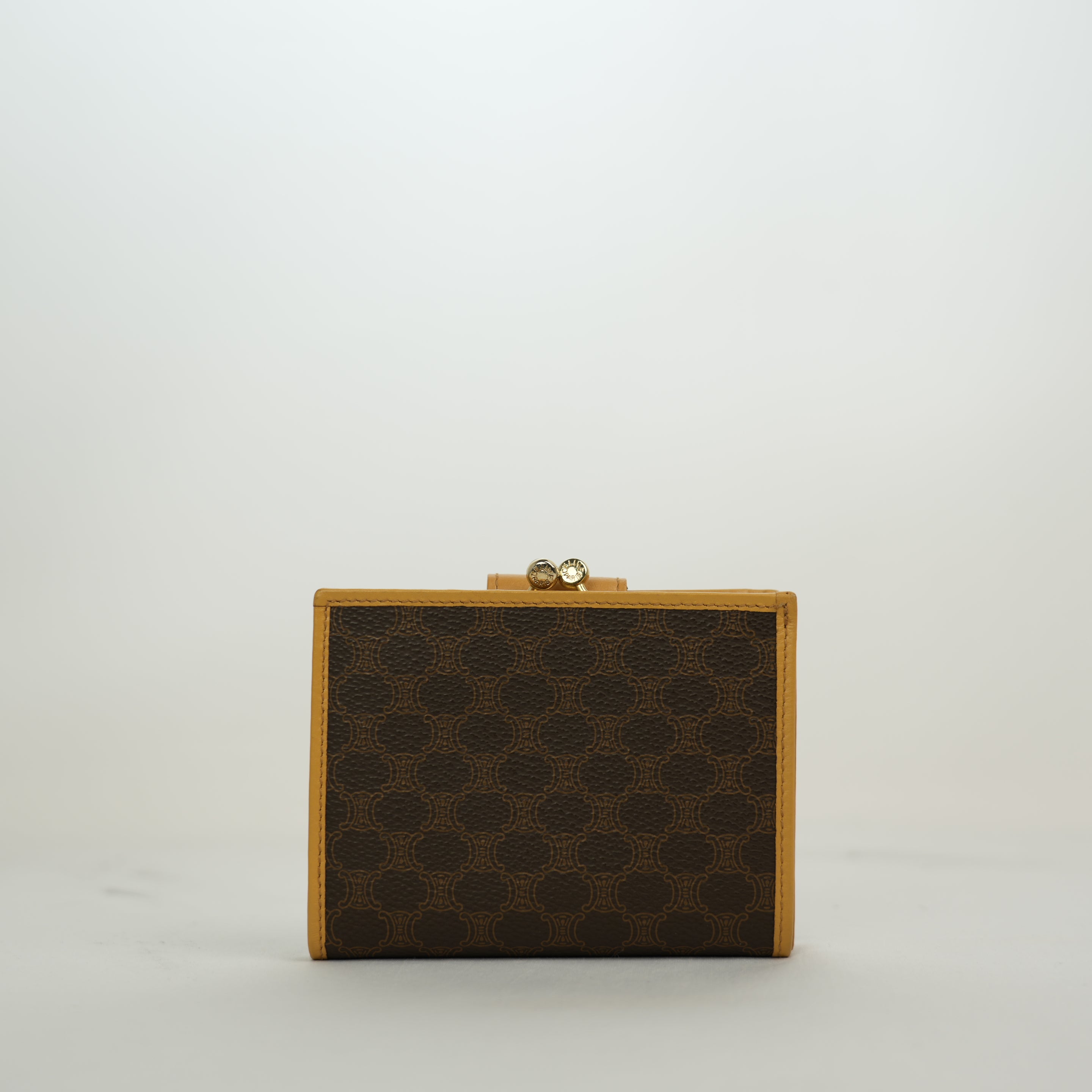 CELINE Macadam Frame Two-Fold Wallet