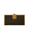 CELINE Macadam Frame Long Wallet