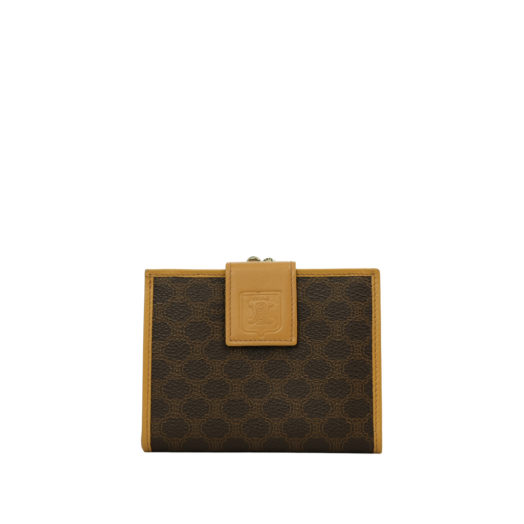 CELINE Macadam Frame Two-Fold Wallet