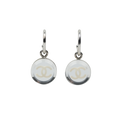 CHANEL 2003 Studs Silver Coco Mark  Earring