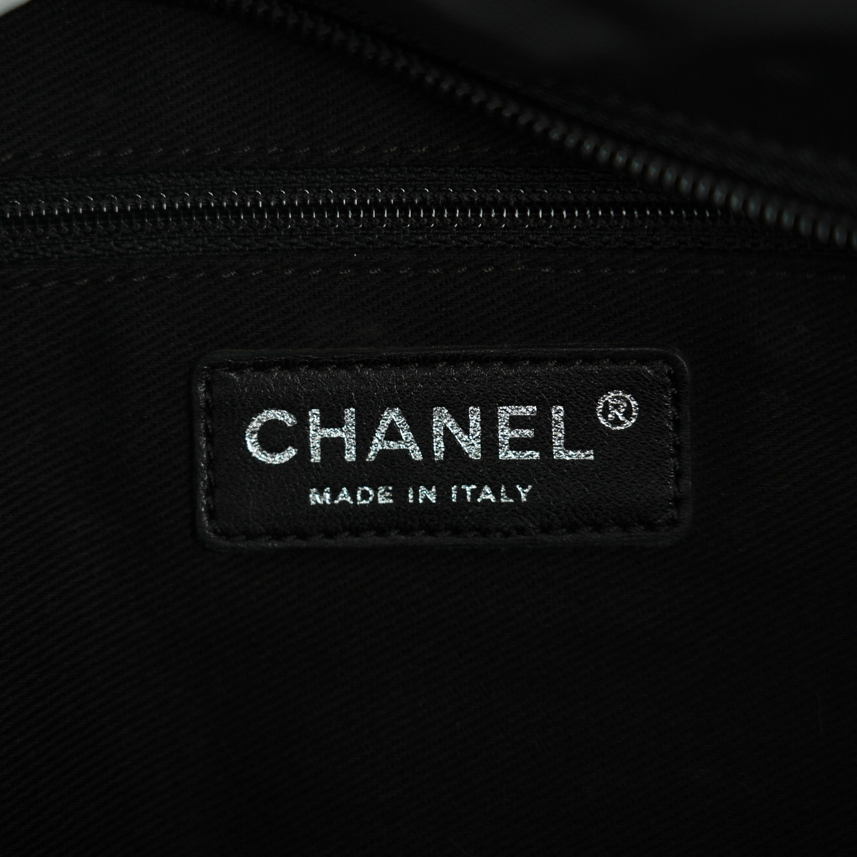 CHANEL 2008-2009 Nylon Paris-New York Tote Bag/Shoulder Bag