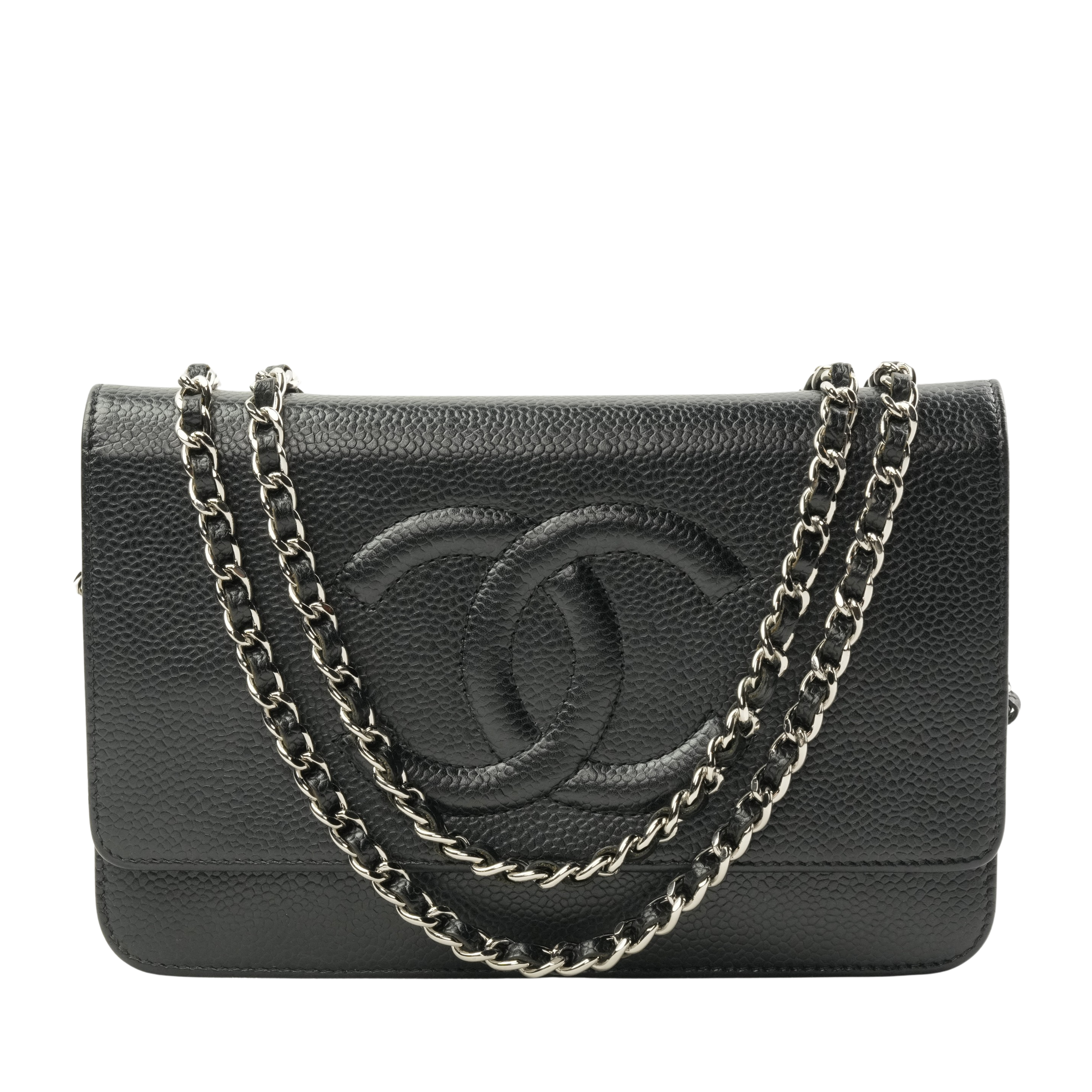 CHANEL Coco Mark Chain Wallet Shoulder Bag