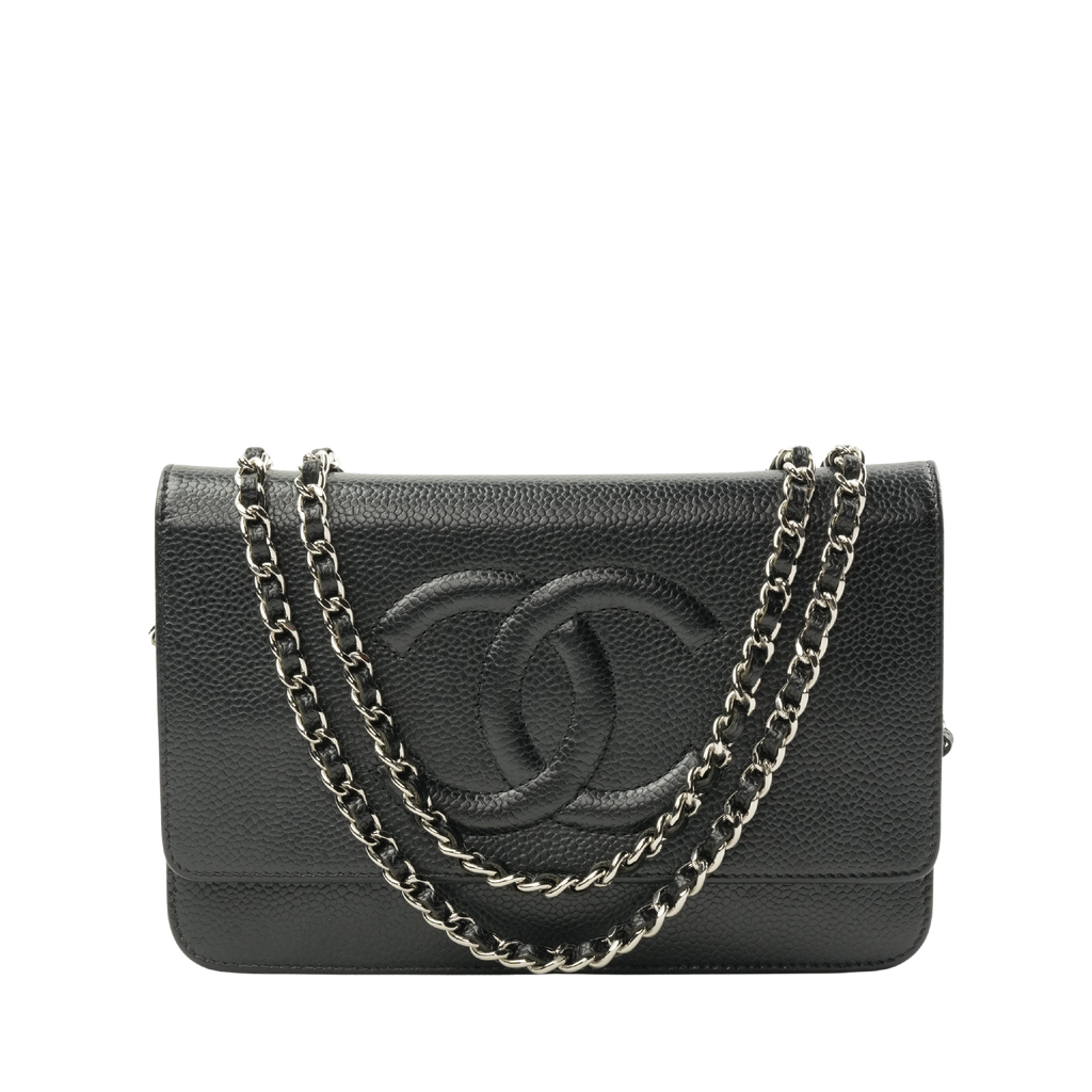 CHANEL Coco Mark Chain Wallet Shoulder Bag