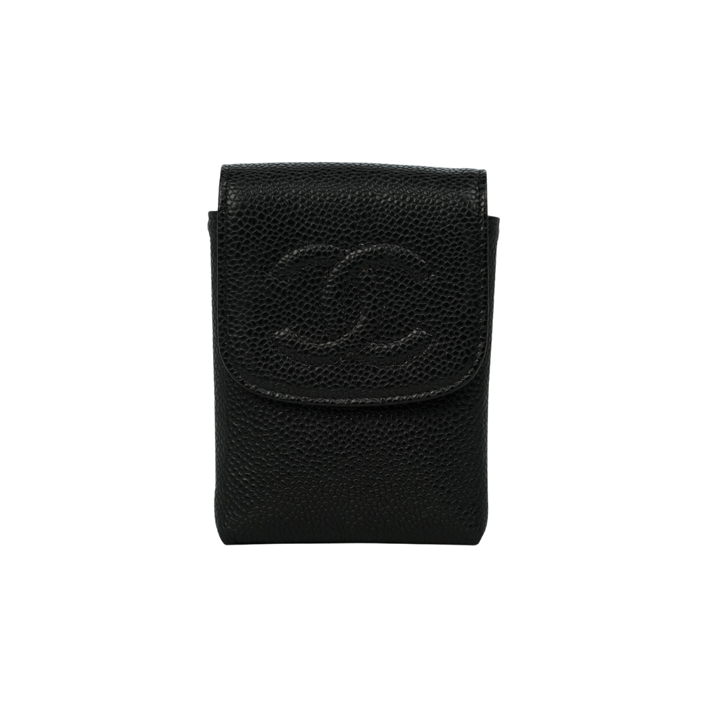 CHANEL 2008–2009 Caviar Leather Cigarette Case