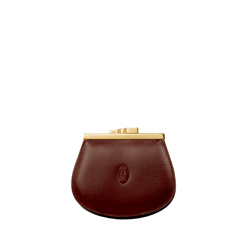 CARTIER Must Line Kiss-lock Coin Case