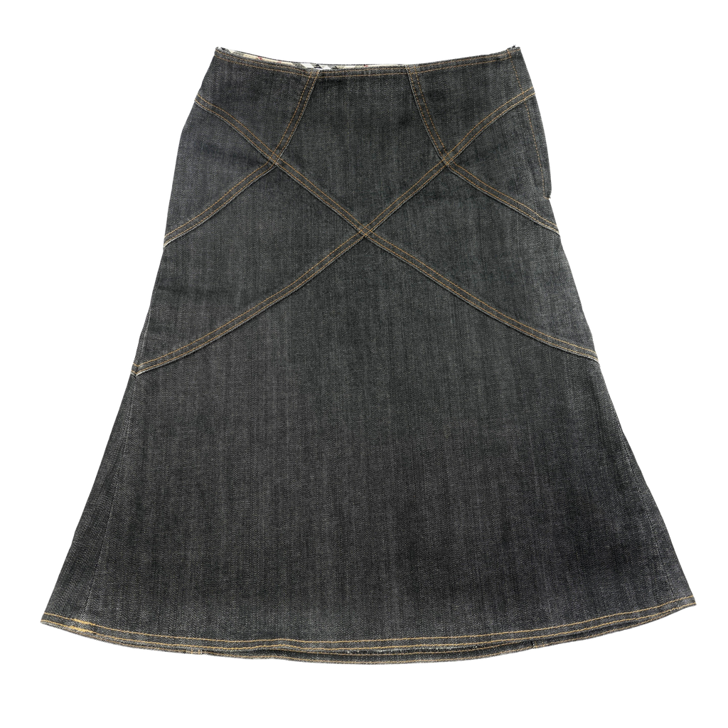 BURBERRY Denim Skirt