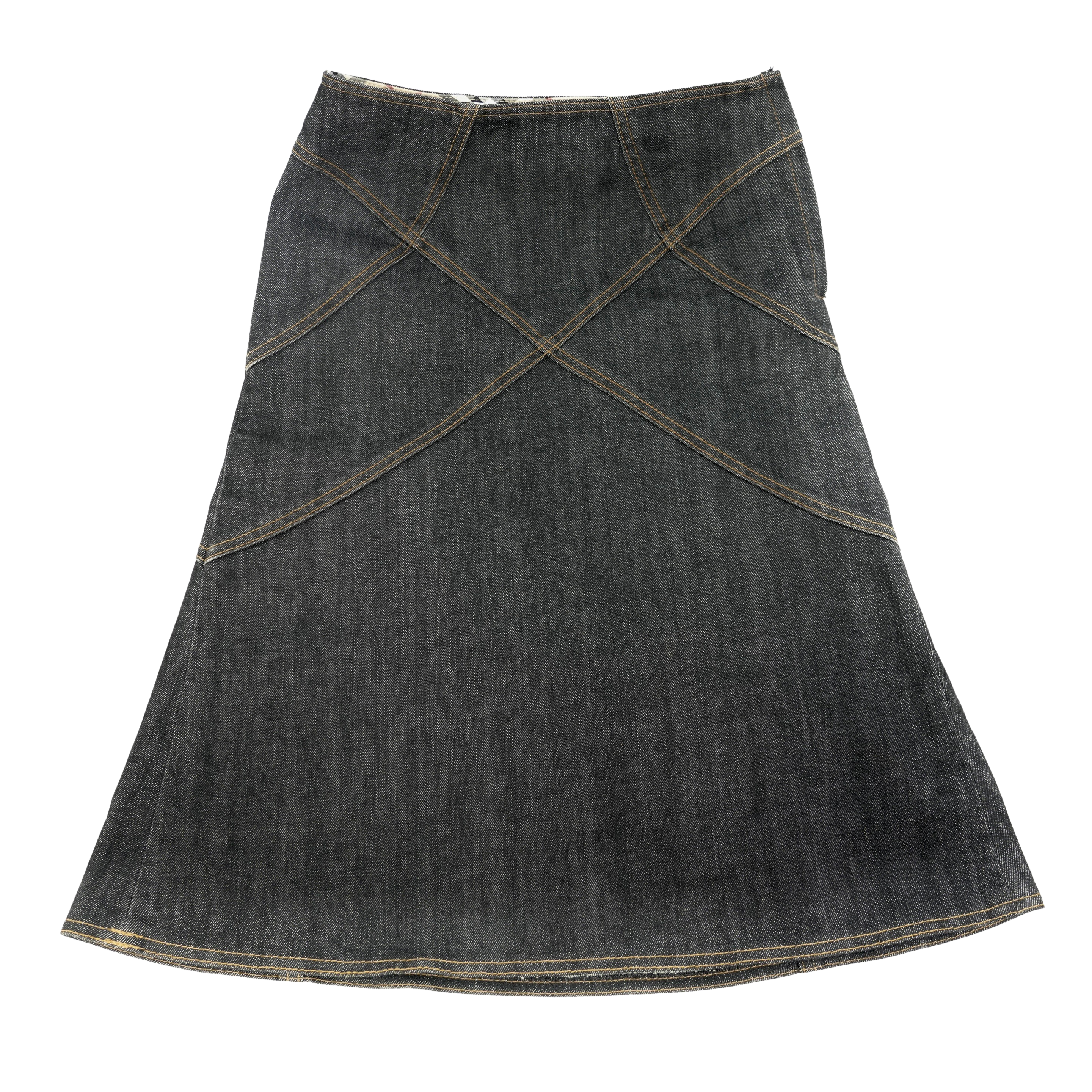 BURBERRY Denim Skirt