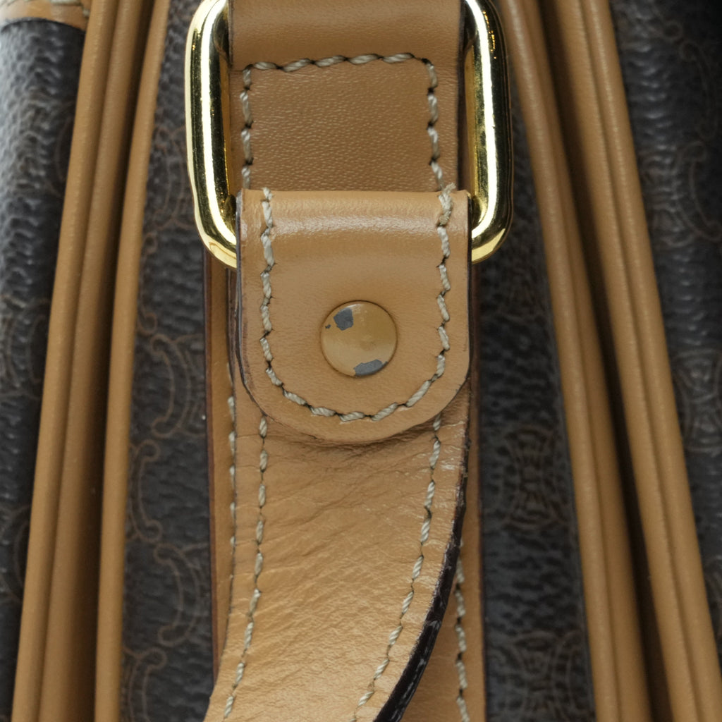 CELINE Macadam Shoulder Bag